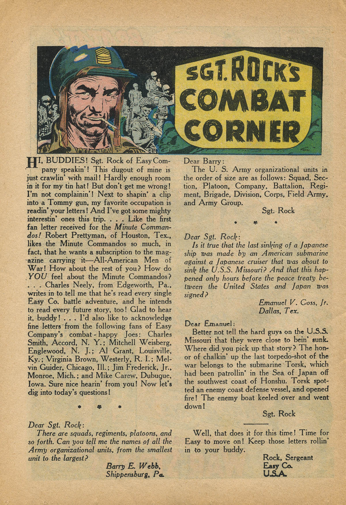 Our Army at War (1952) Issue #92 - Page 26