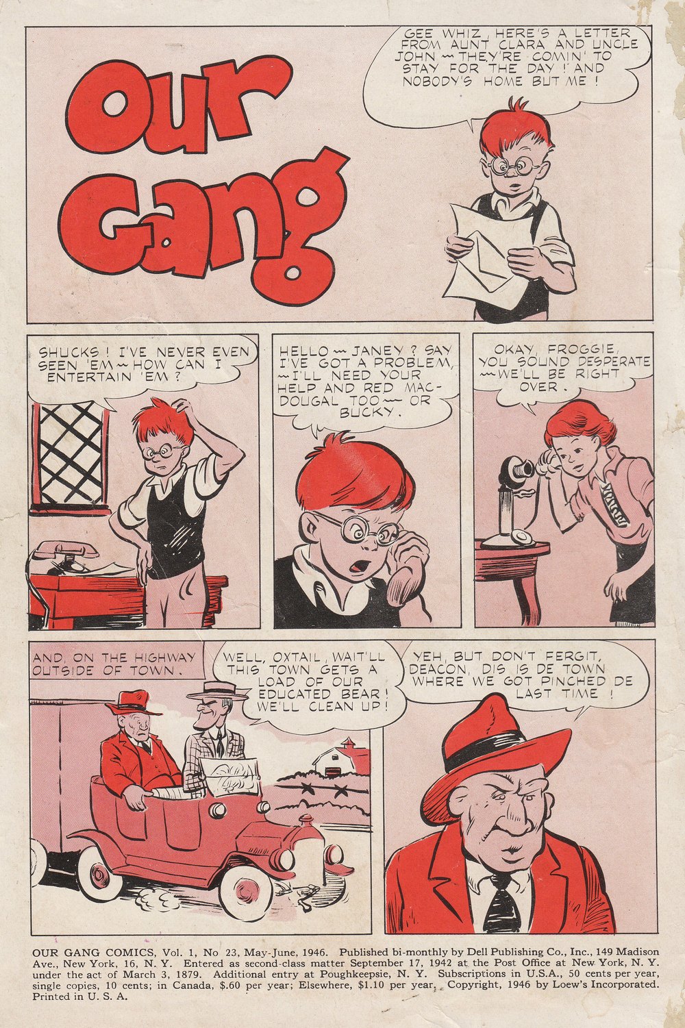 Our Gang Comics Issue #23 - Page 2