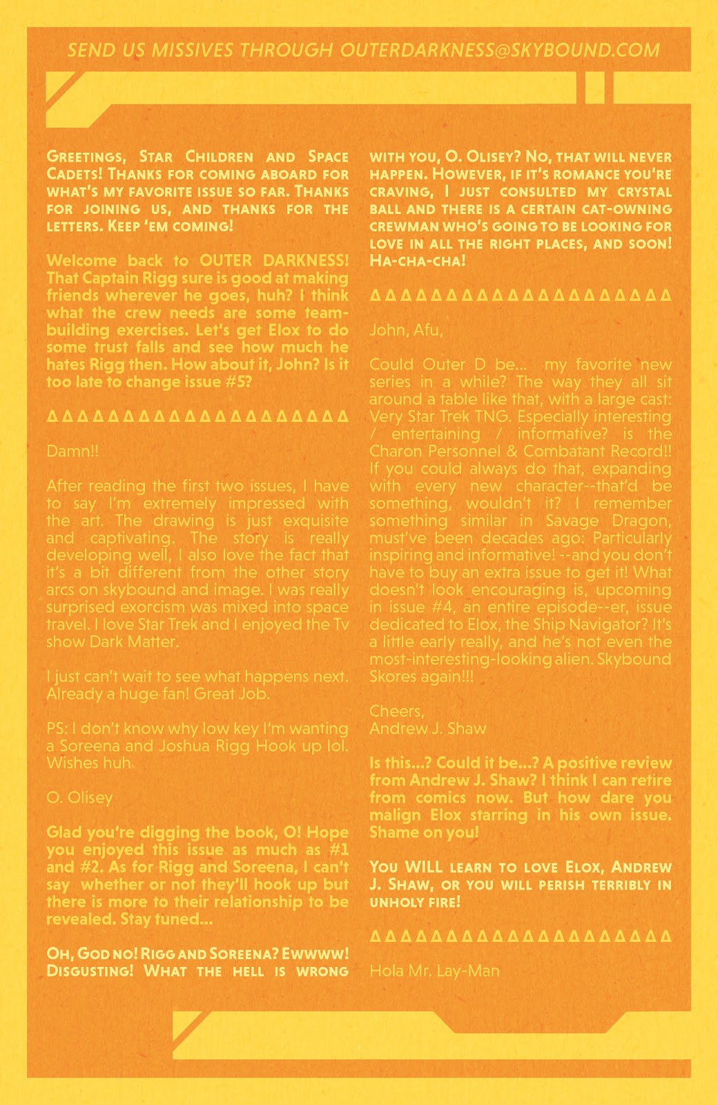Outer Darkness Issue #4 - Page 22