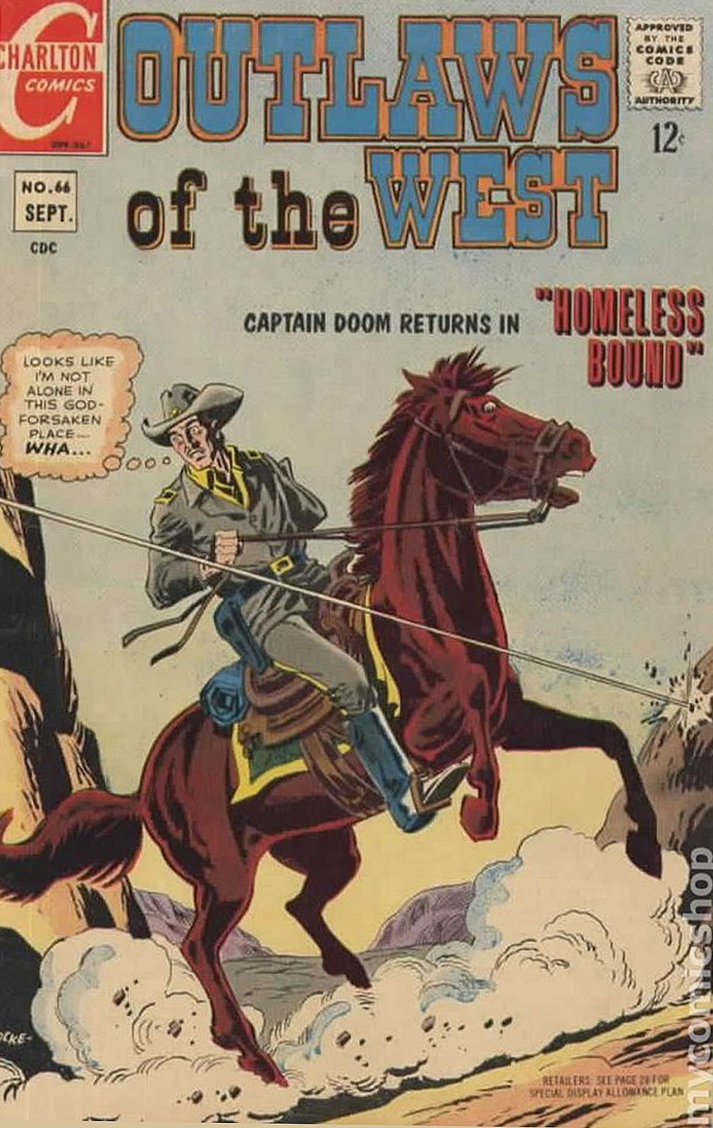 Outlaws of the West Issue #66 - Page 1