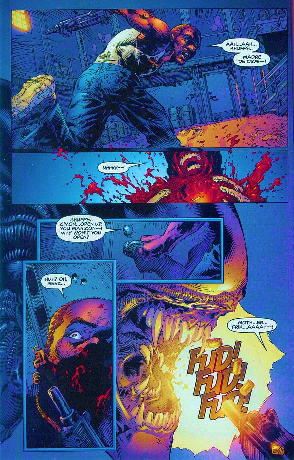 Overkill: Witchblade/Aliens/Darkness/Predator Issue #1 - Page 10
