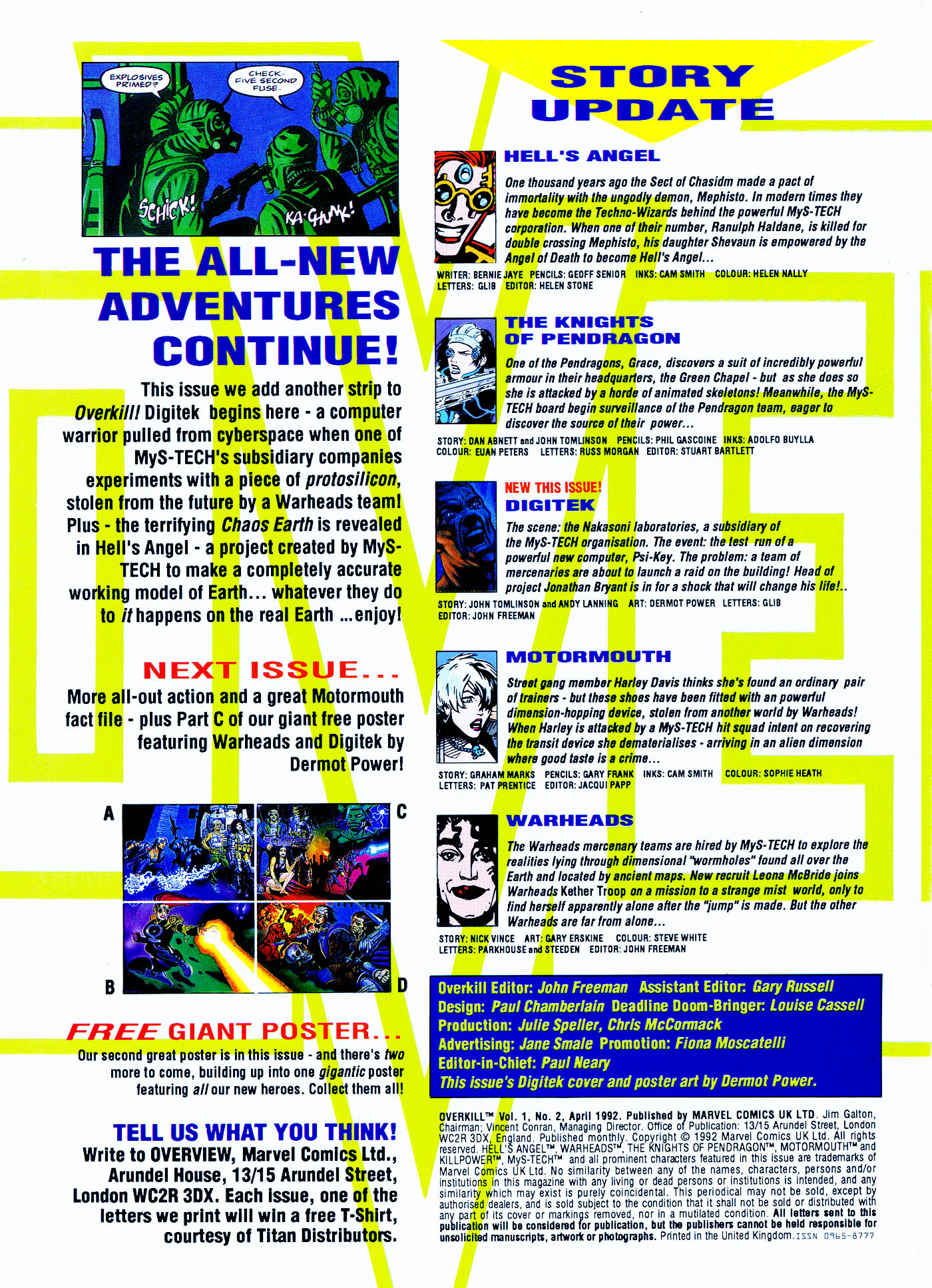 Overkill Issue #2 - Page 2