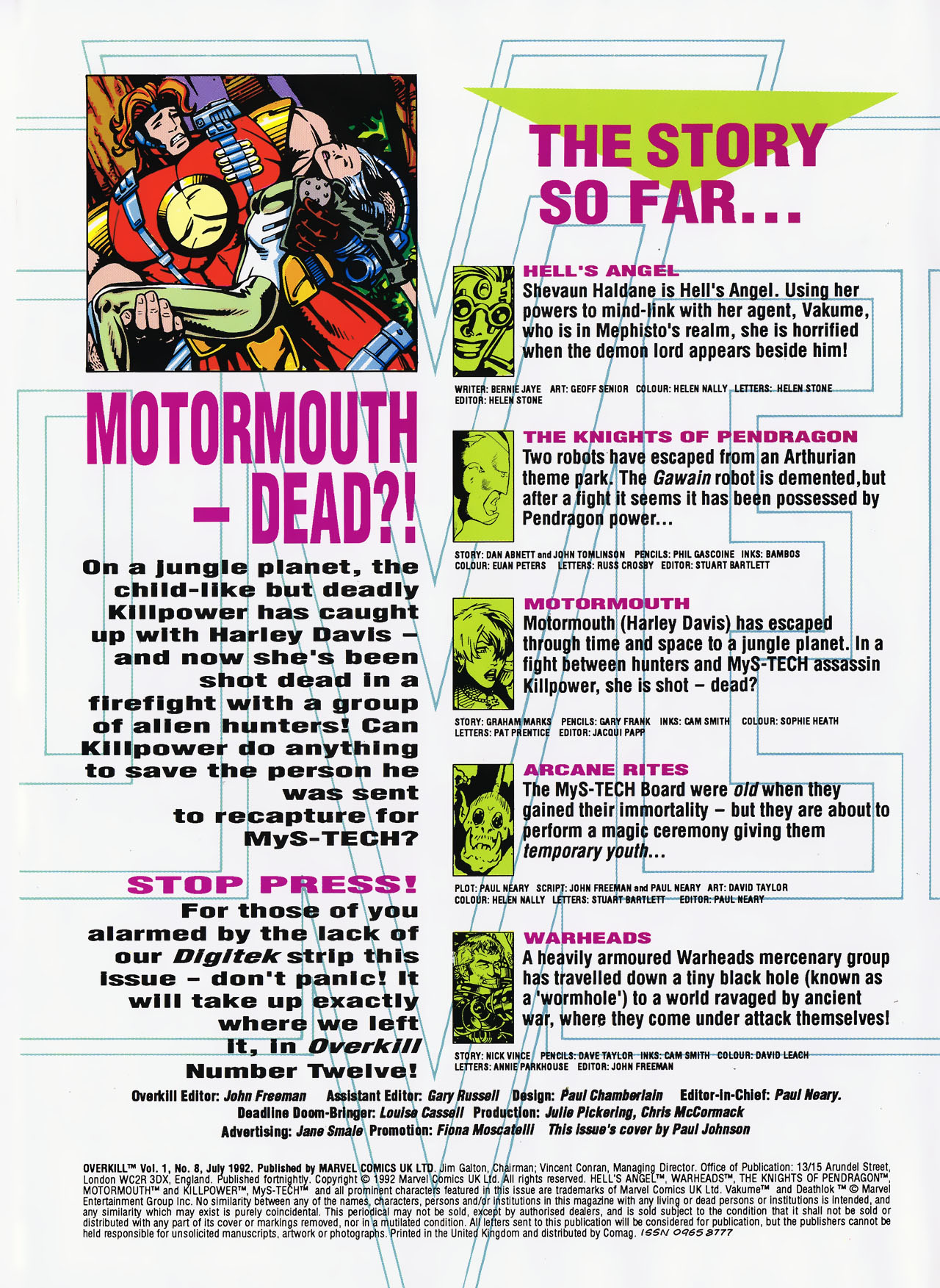 Overkill Issue #8 - Page 2