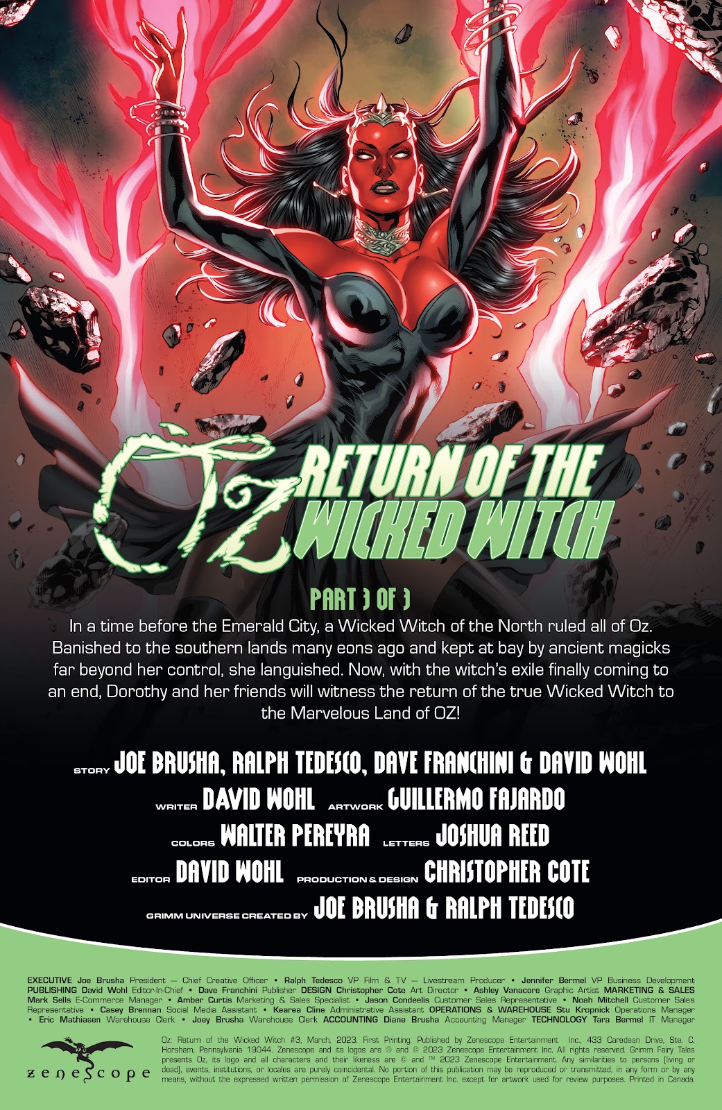 Oz: Return of the Wicked Witch Issue #3 - Page 2