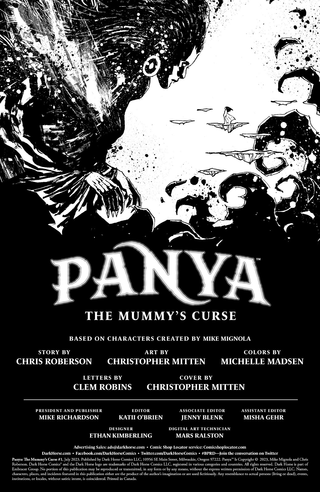 Panya: The Mummy's Curse Issue #1 - Page 2