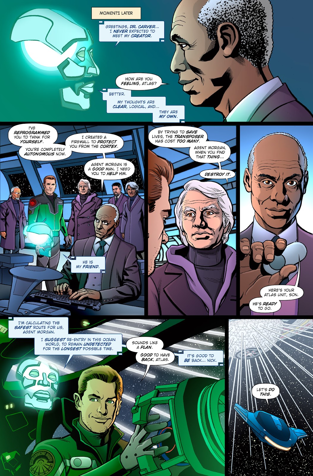 Parallel Man Issue #5 - Page 9