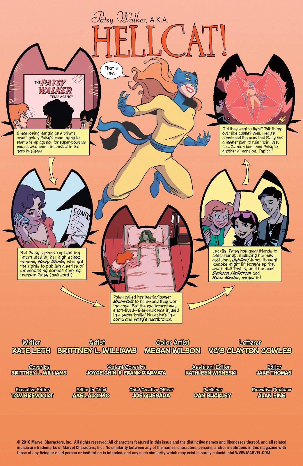 Patsy Walker, A.K.A. Hellcat! Issue #10 - Page 2