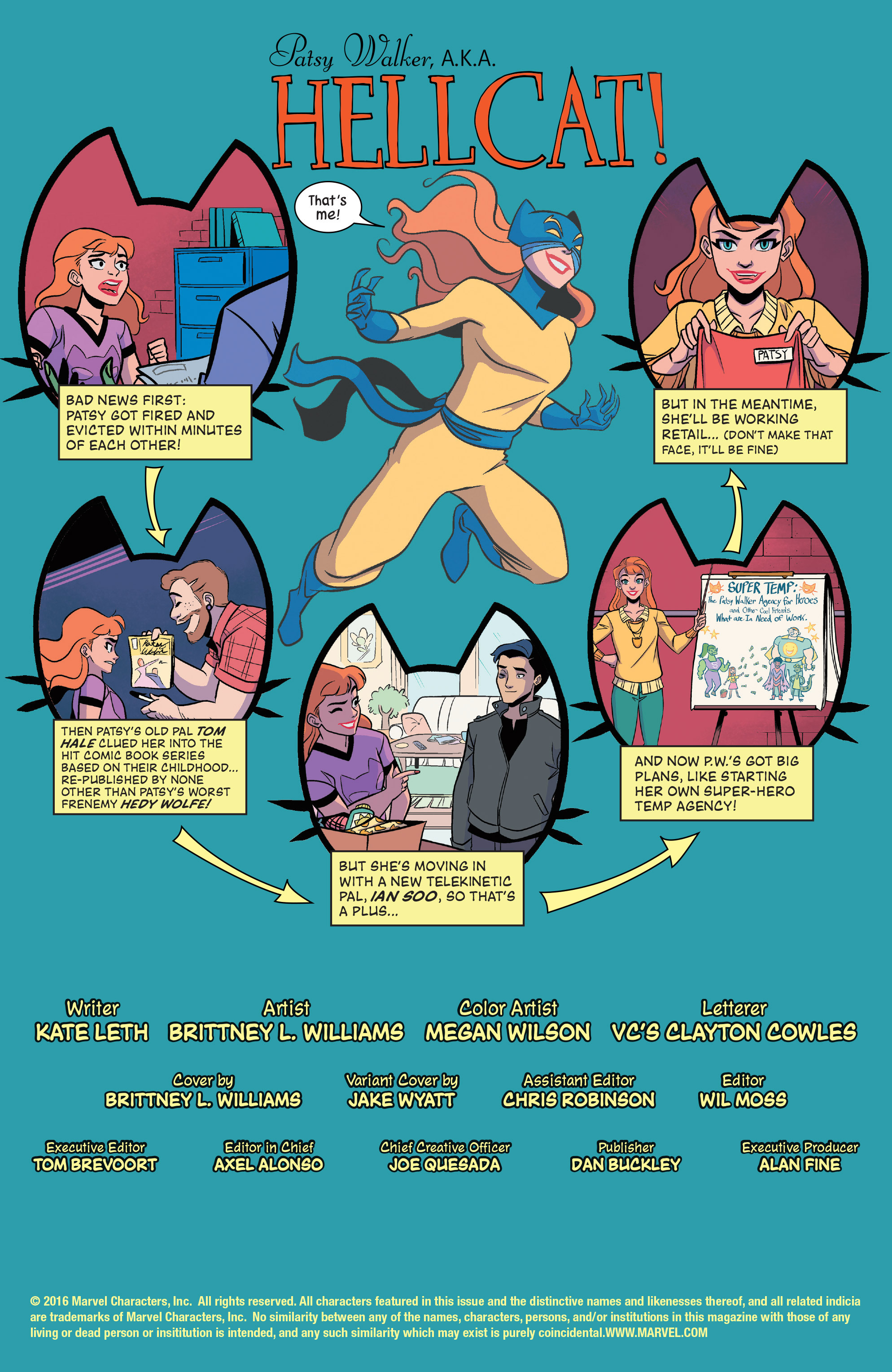 Patsy Walker, A.K.A. Hellcat! Issue #2 - Page 2