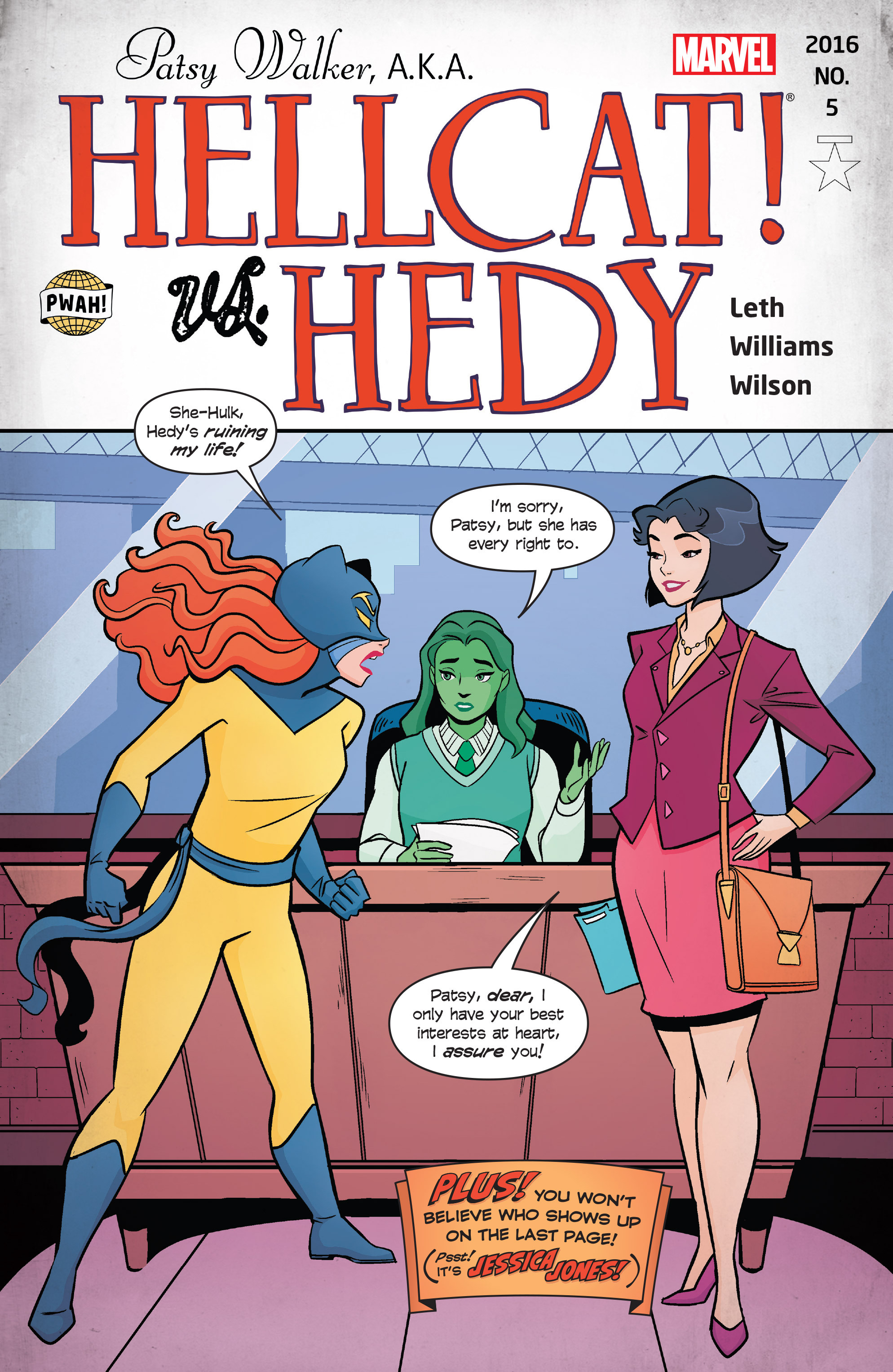 Patsy Walker, A.K.A. Hellcat! Issue #5 - Page 1