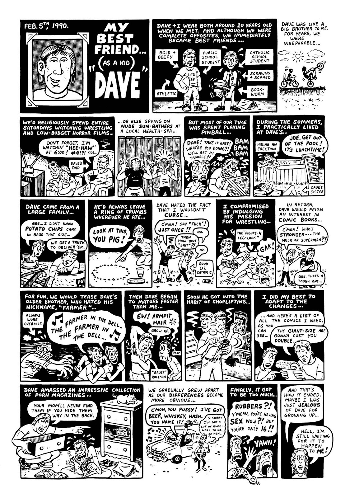 Peepshow: The Cartoon Diary of Joe Matt Full - Page 55