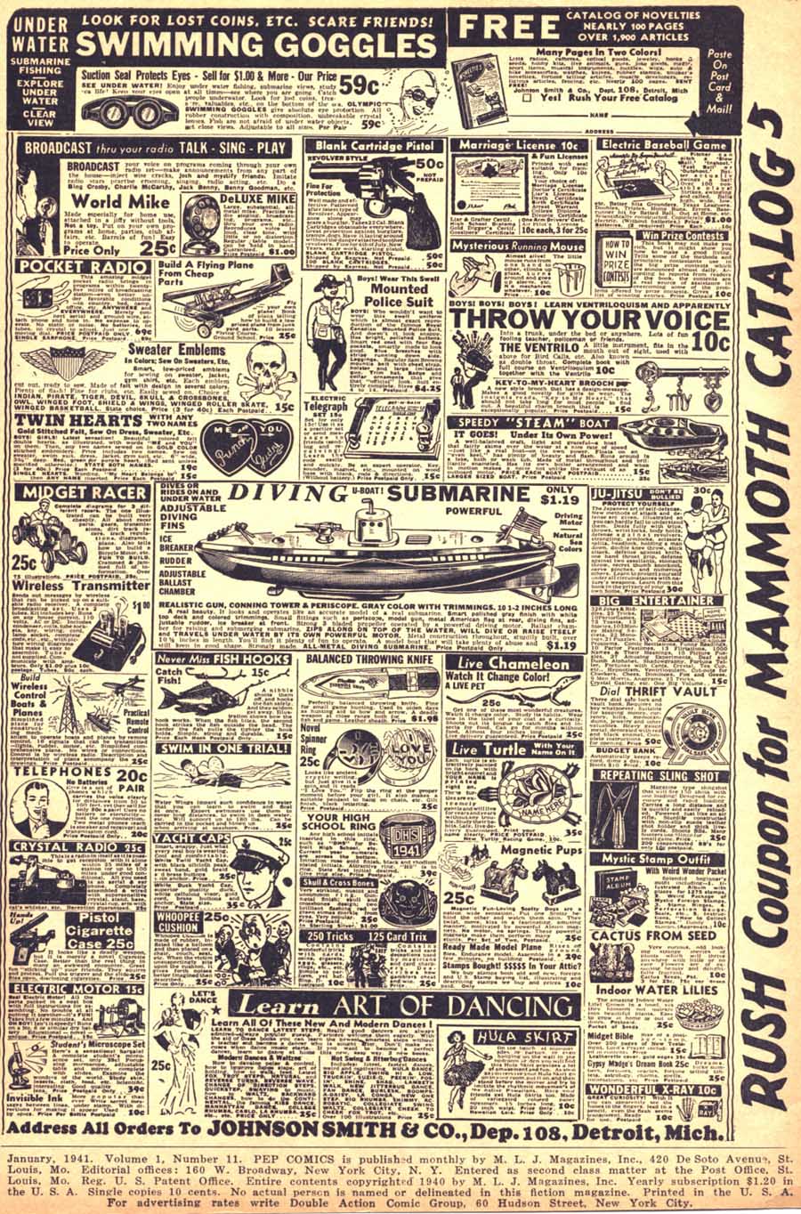 Pep Comics Issue #11 - Page 2