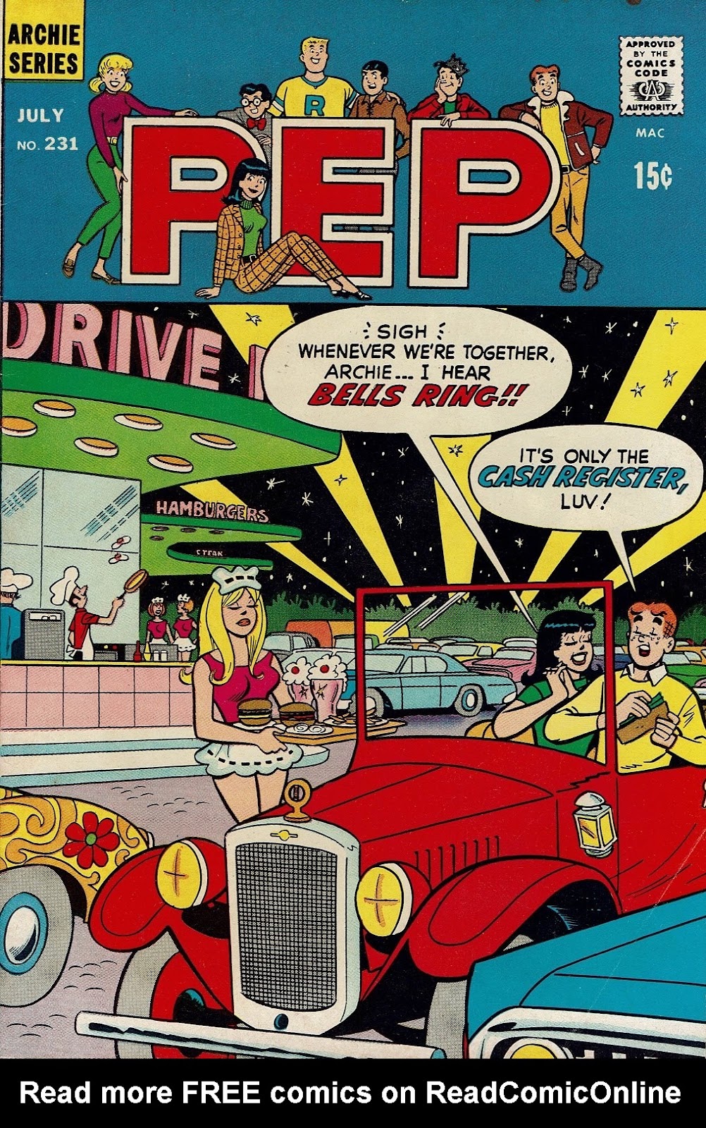 Pep Comics Issue #231 - Page 1