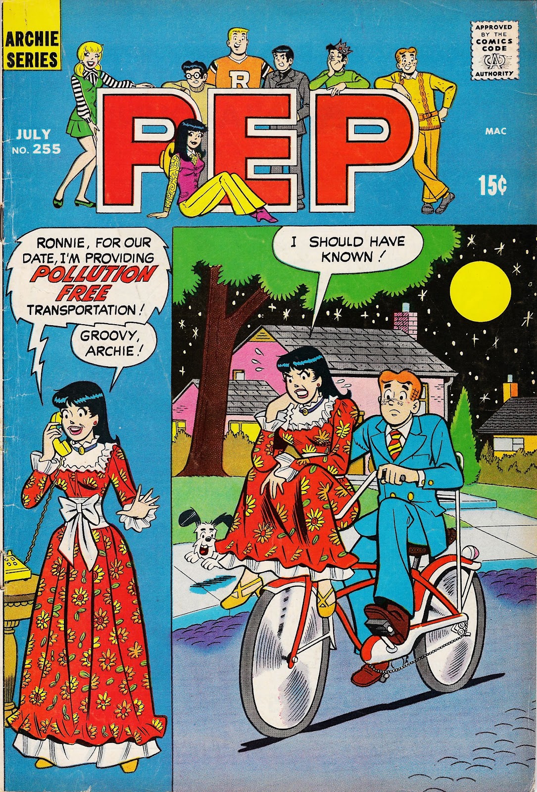 Pep Comics Issue #255 - Page 1