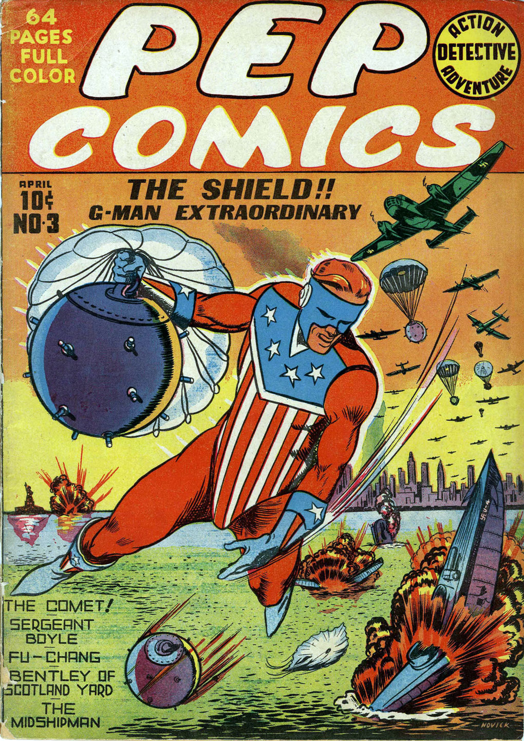 Pep Comics Issue #3 - Page 1