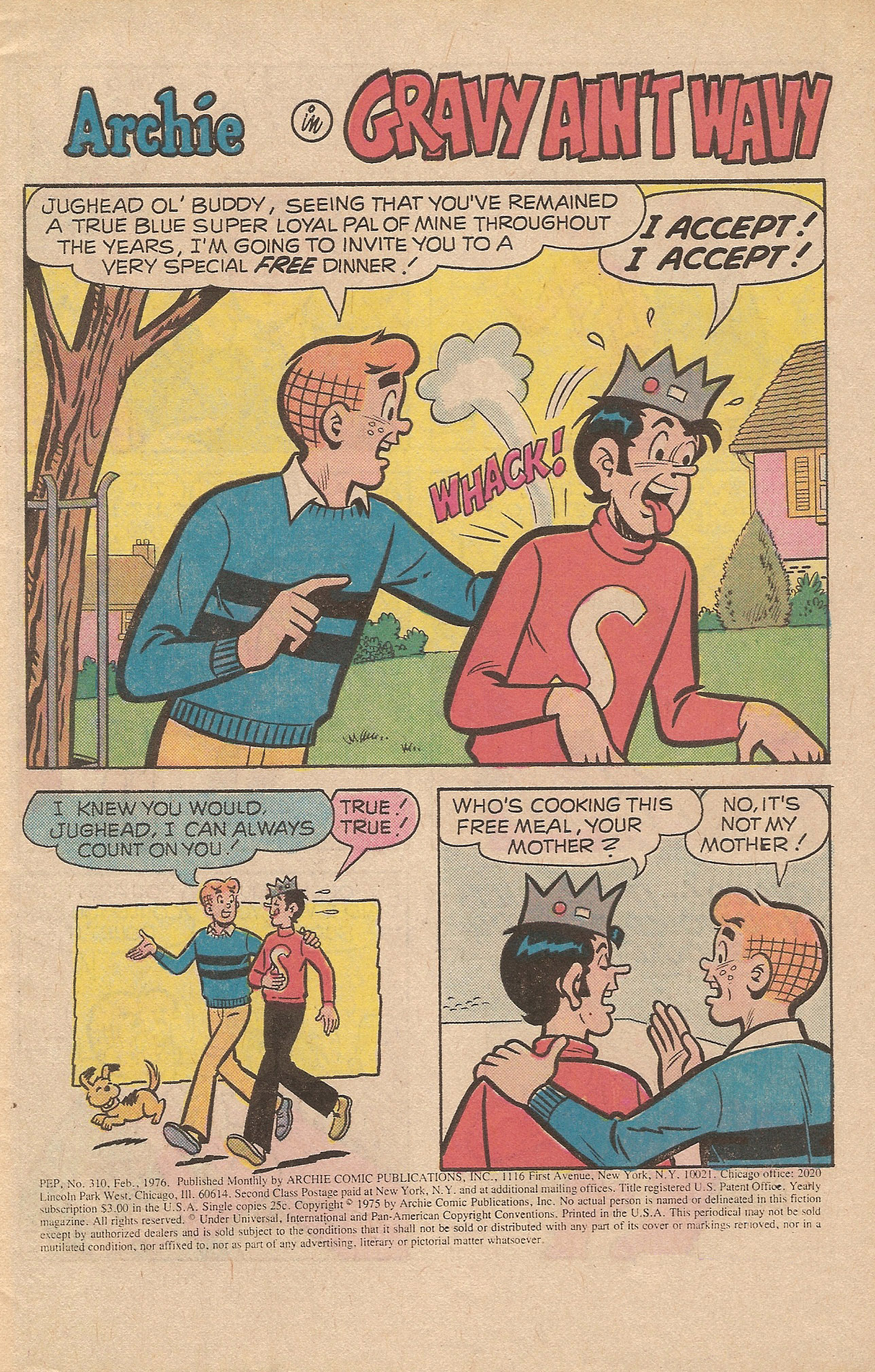 Pep Comics Issue #310 - Page 3