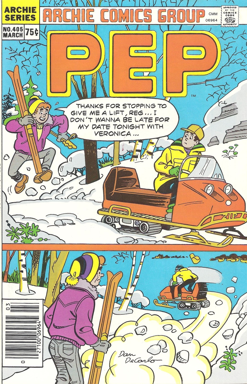 Pep Comics Issue #405 - Page 1