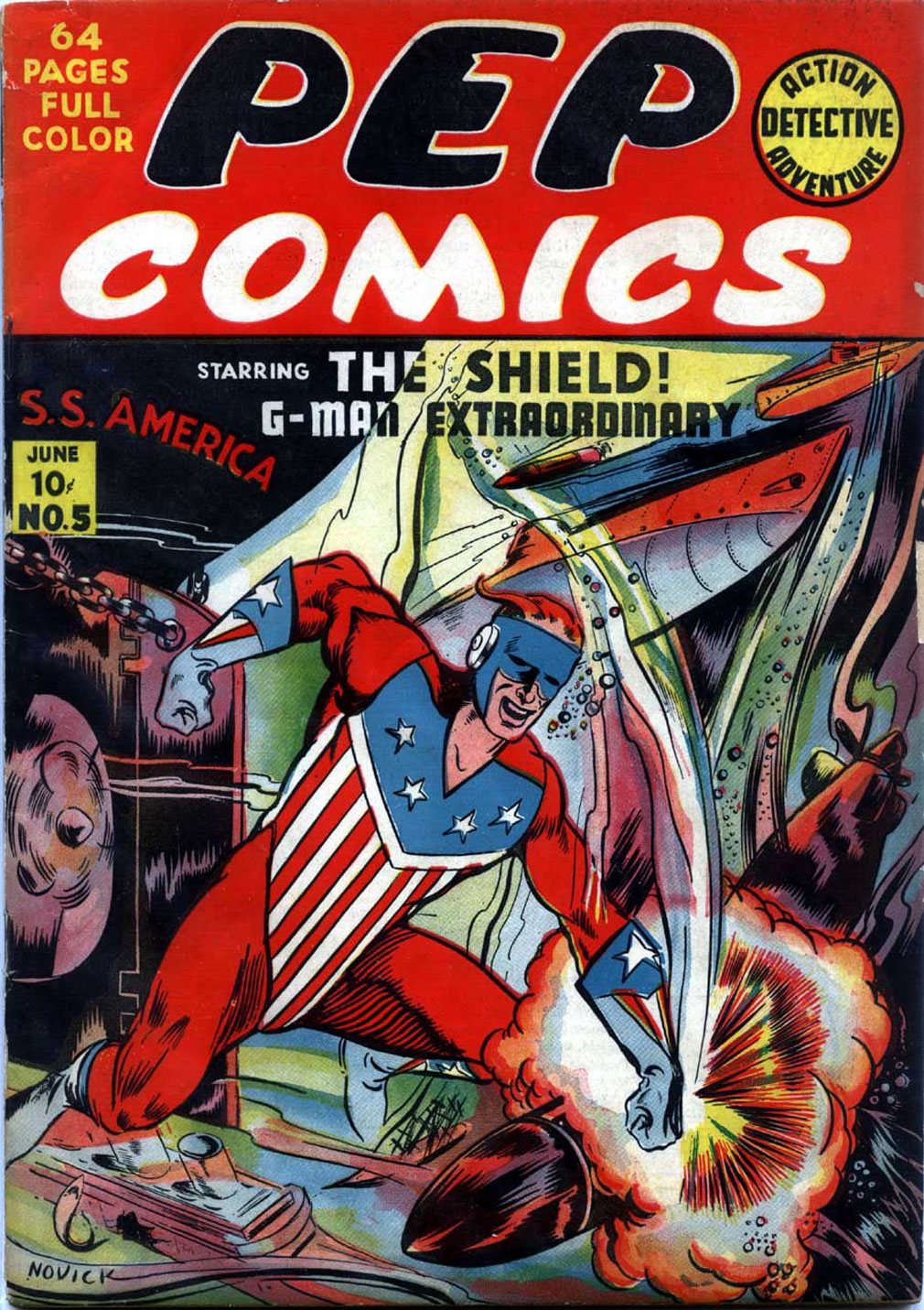 Pep Comics Issue #5 - Page 1