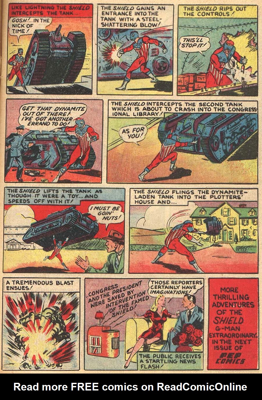 Pep Comics Issue #5 - Page 13