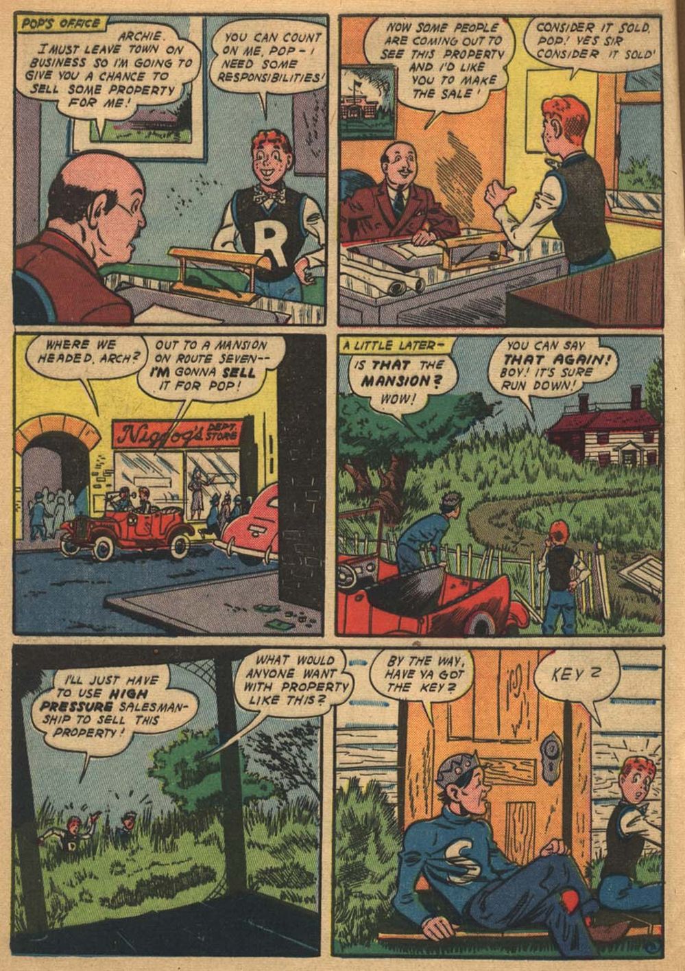 Pep Comics Issue #50 - Page 4