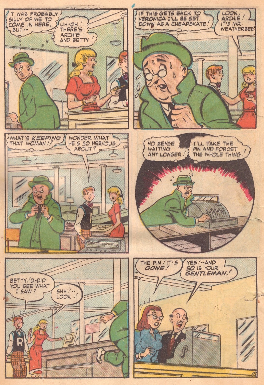 Pep Comics Issue #67 - Page 6