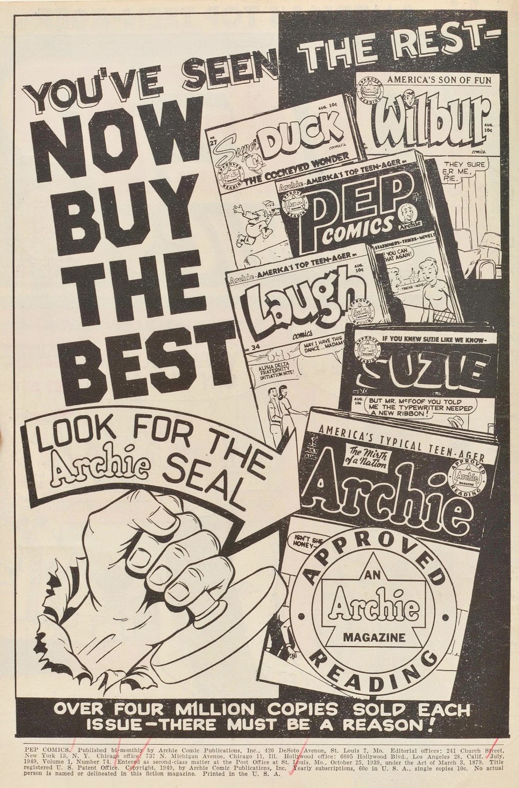 Pep Comics Issue #74 - Page 2
