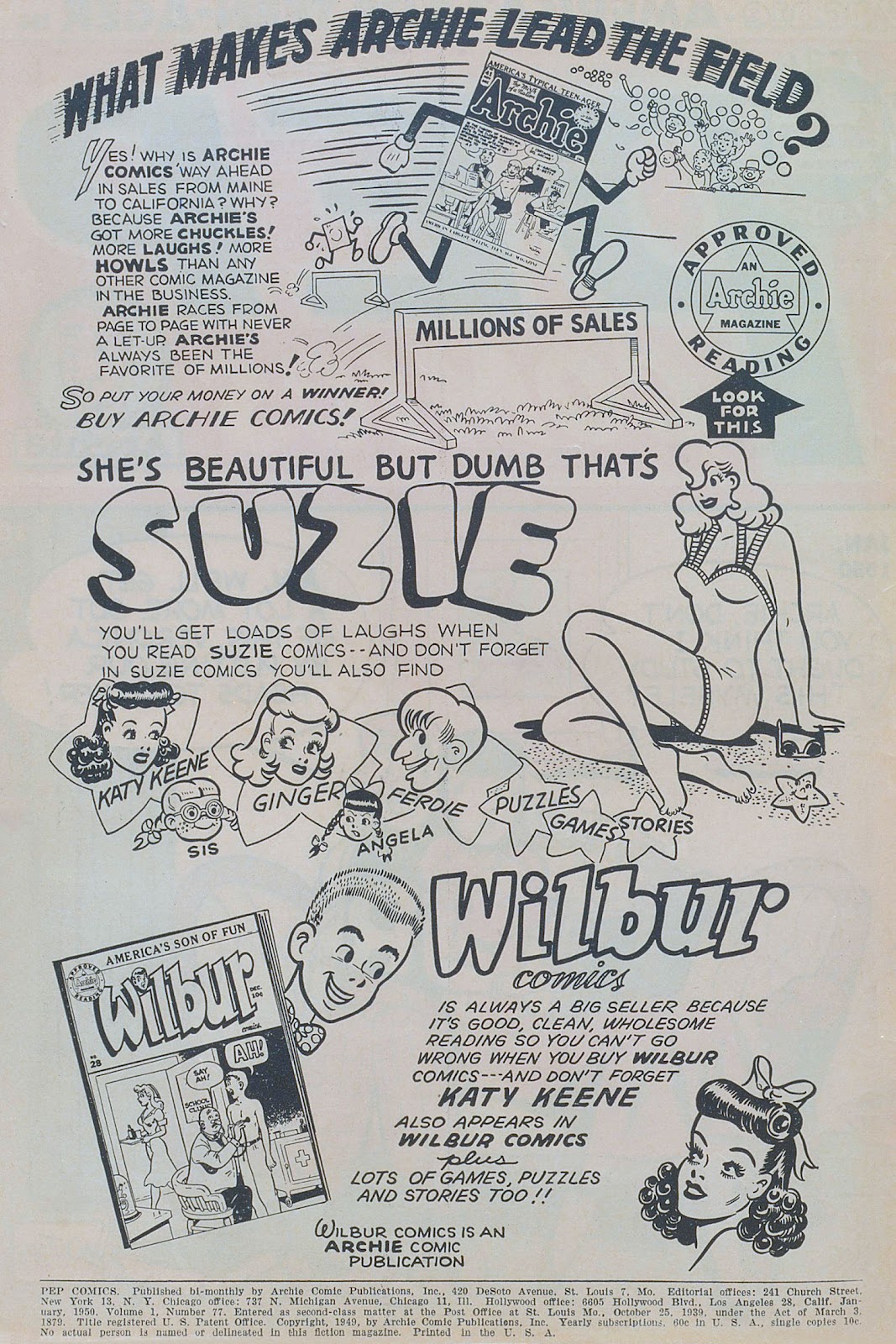 Pep Comics Issue #77 - Page 2