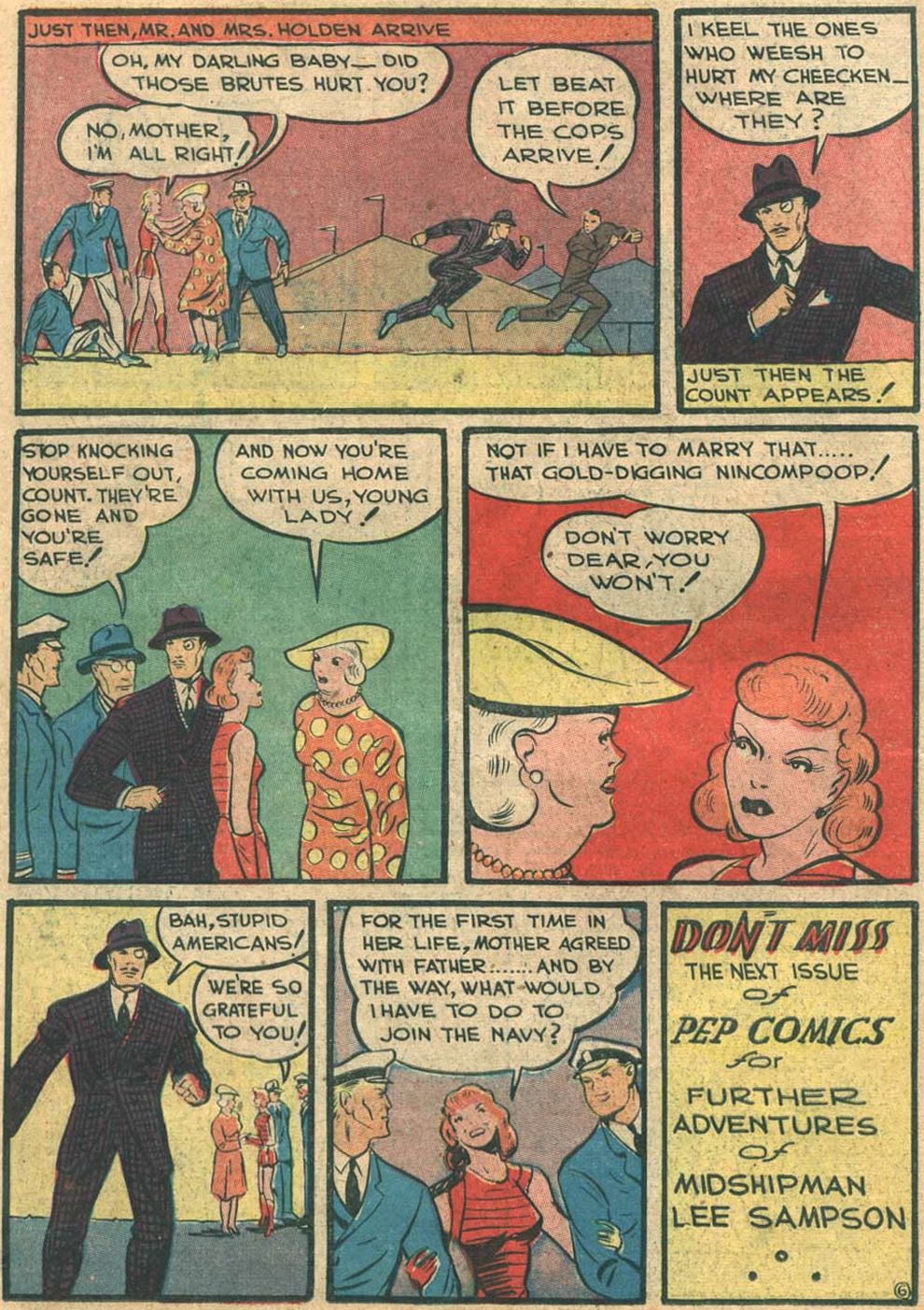 Pep Comics Issue #8 - Page 46