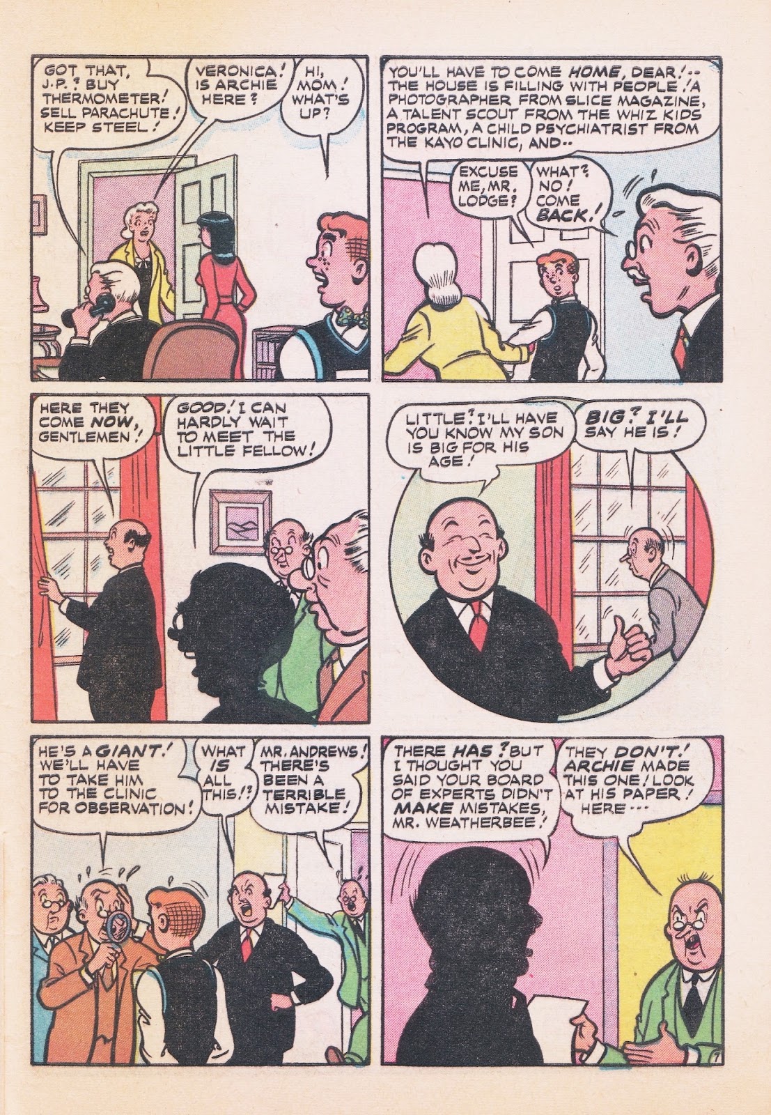 Pep Comics Issue #82 - Page 9
