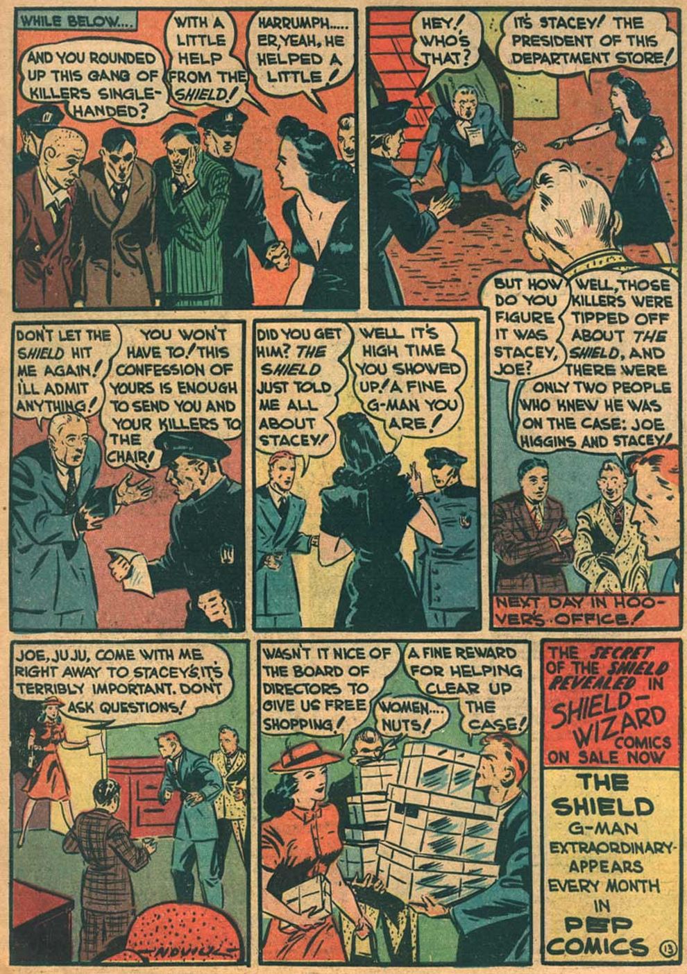 Pep Comics Issue #9 - Page 16