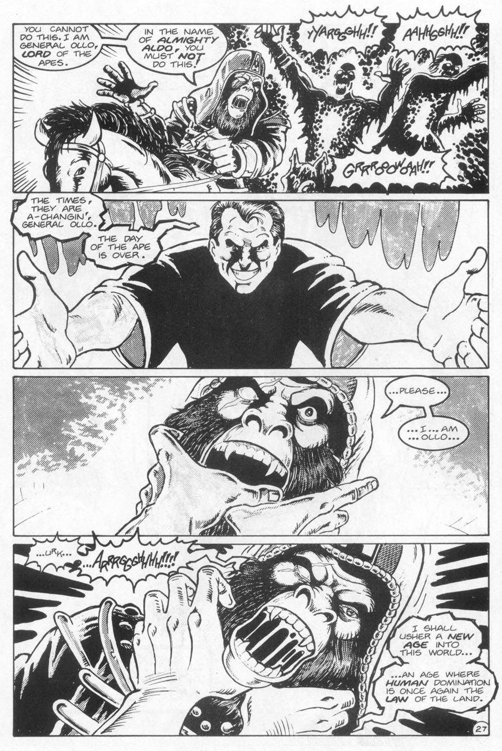 Planet of the Apes (1990) Issue #21 - Page 29