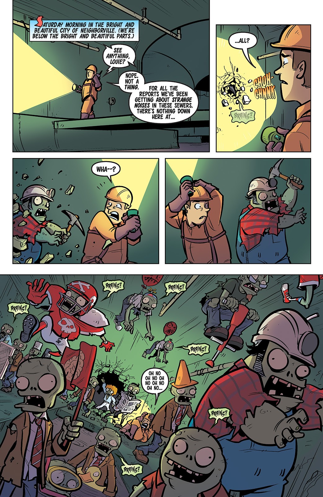Plants vs. Zombies: Lawnmageddon Issue #1 - Page 3