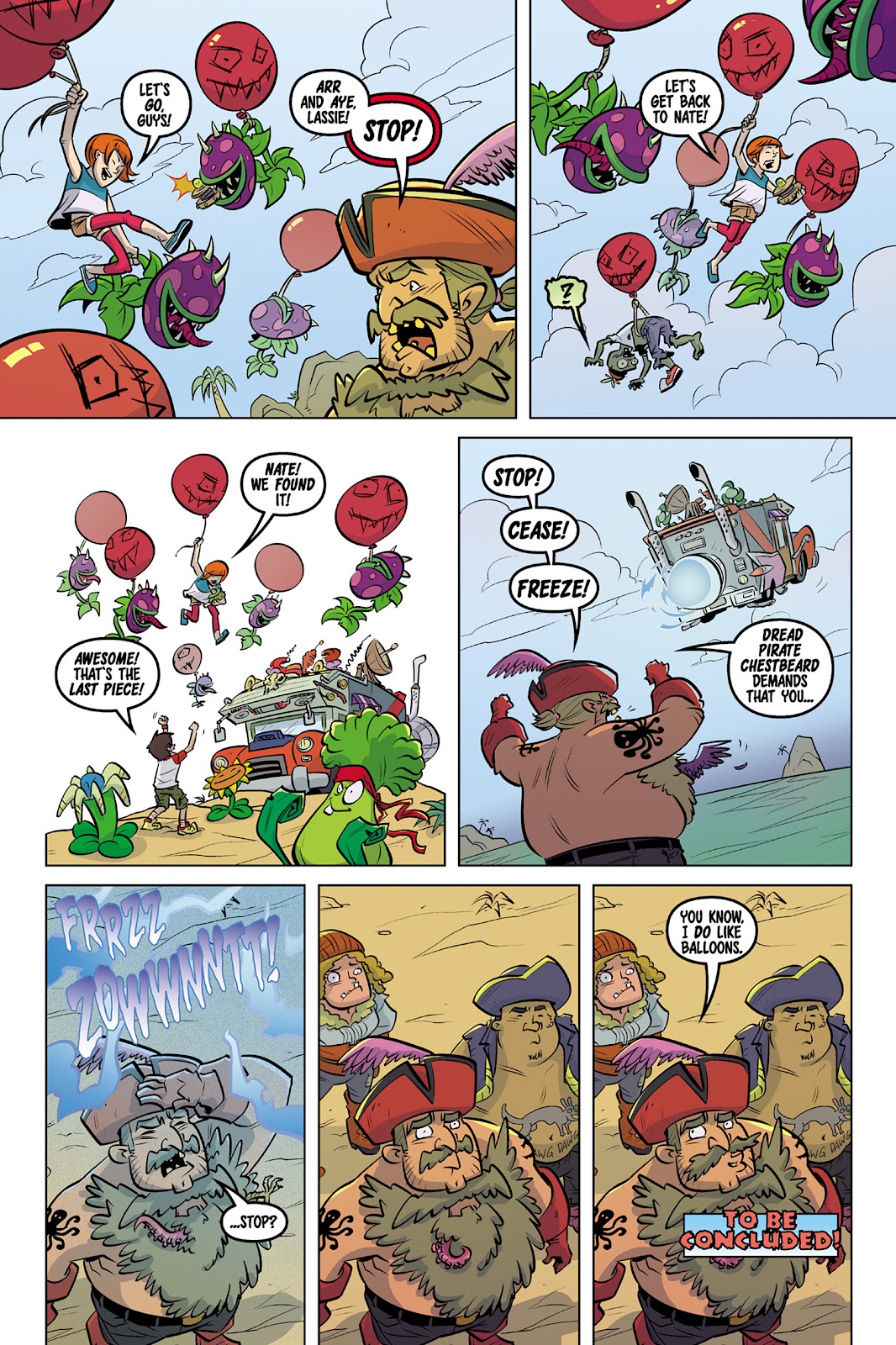Plants vs. Zombies: Timepocalypse Issue #5 - Page 15