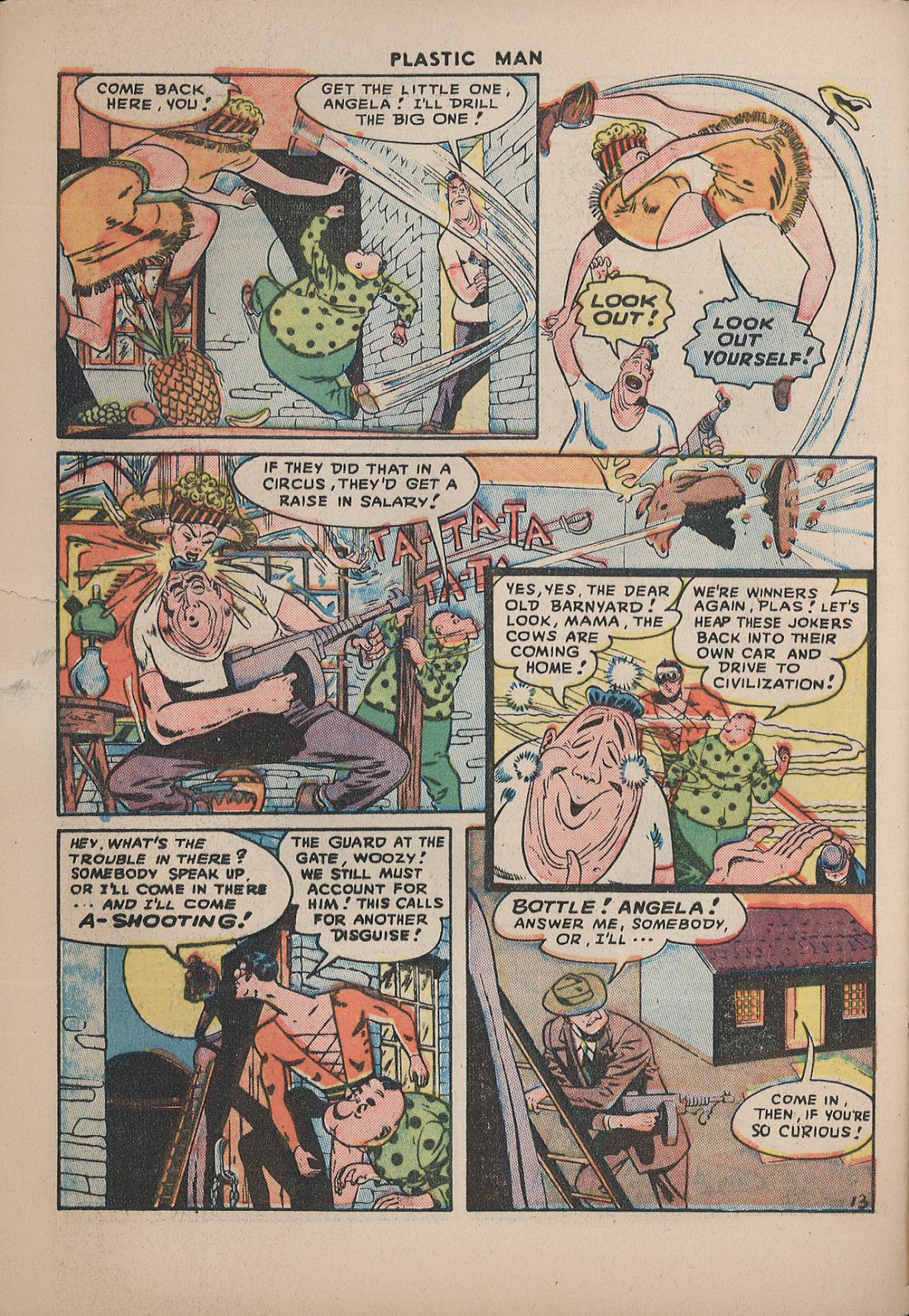 Plastic Man (1943) Issue #11 - Page 48