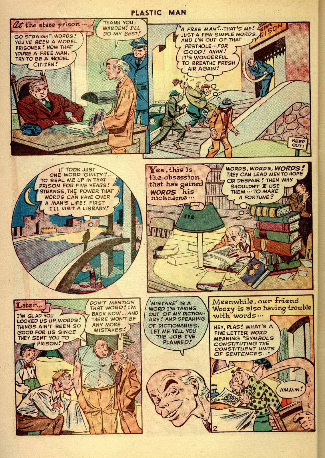 Plastic Man (1943) Issue #14 - Page 4