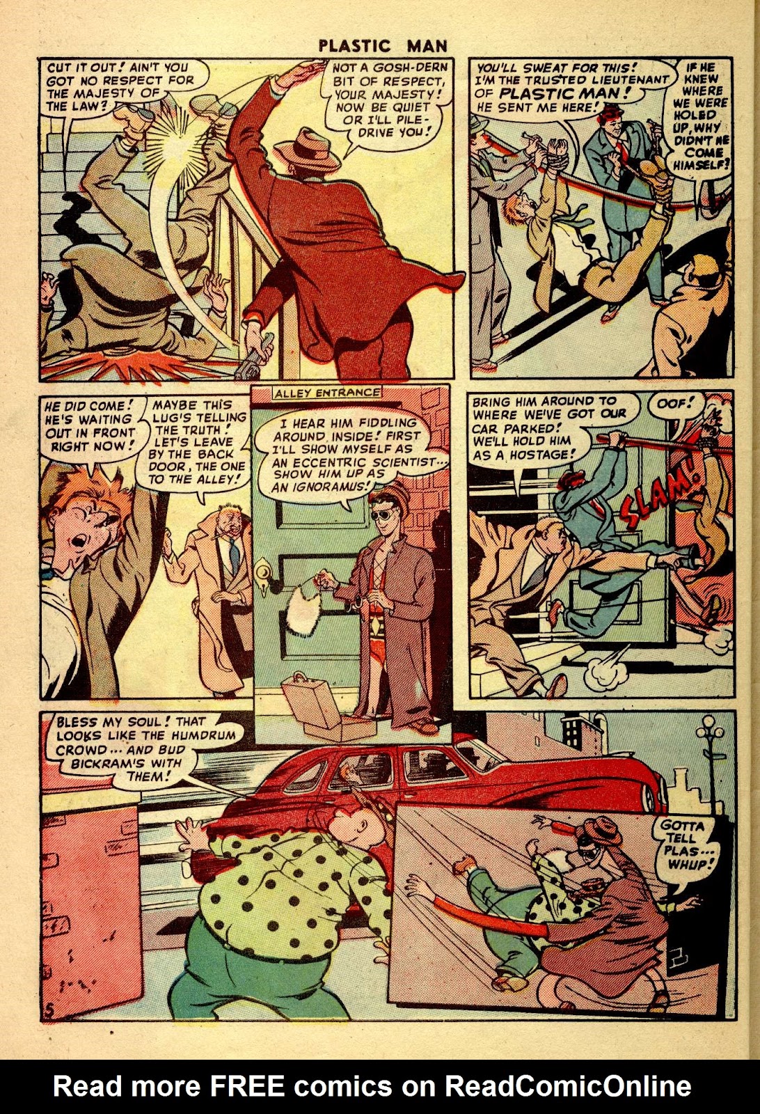 Plastic Man (1943) Issue #14 - Page 40