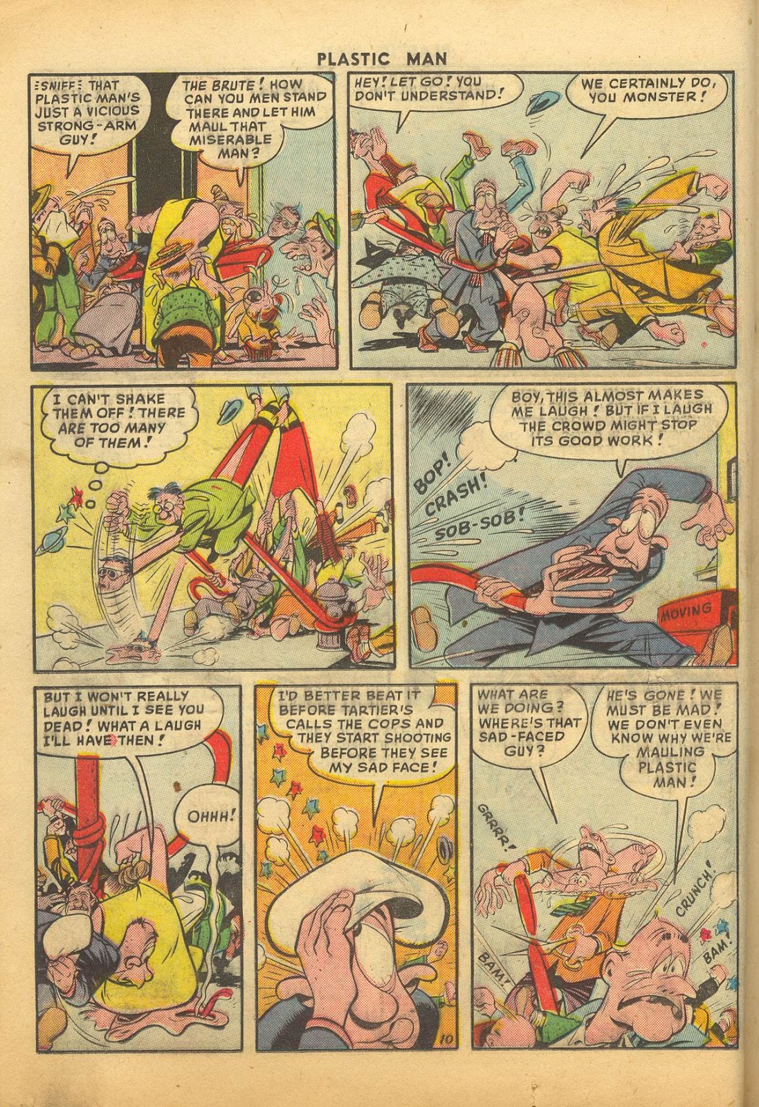 Plastic Man (1943) Issue #20 - Page 12