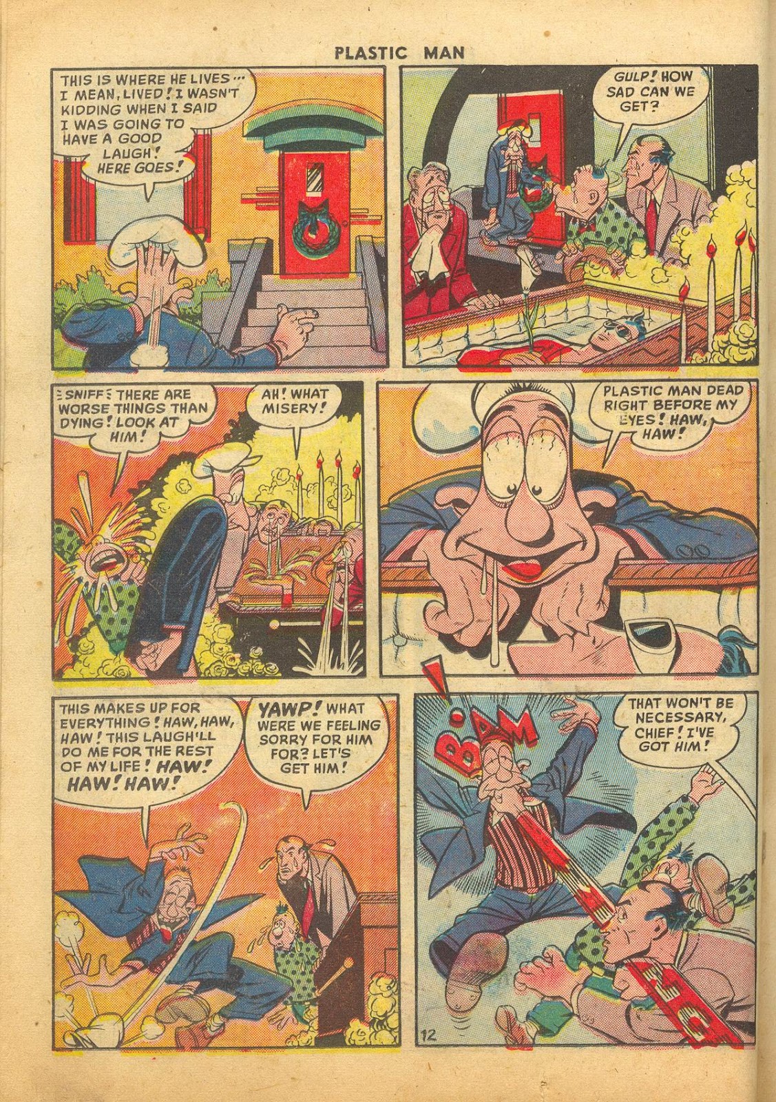 Plastic Man (1943) Issue #20 - Page 14