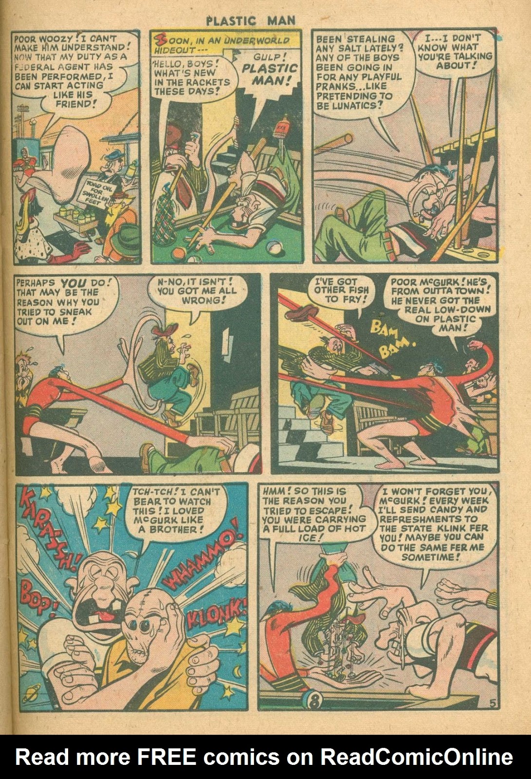Plastic Man (1943) Issue #21 - Page 27