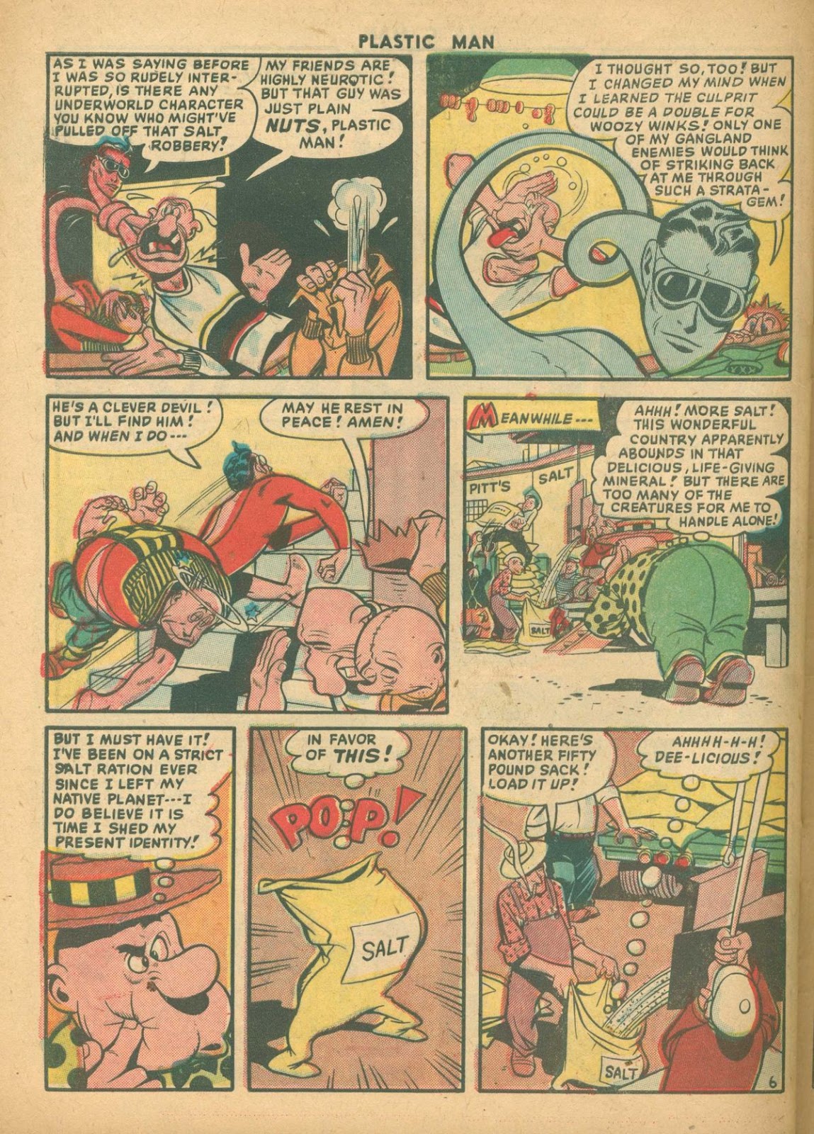 Plastic Man (1943) Issue #21 - Page 28