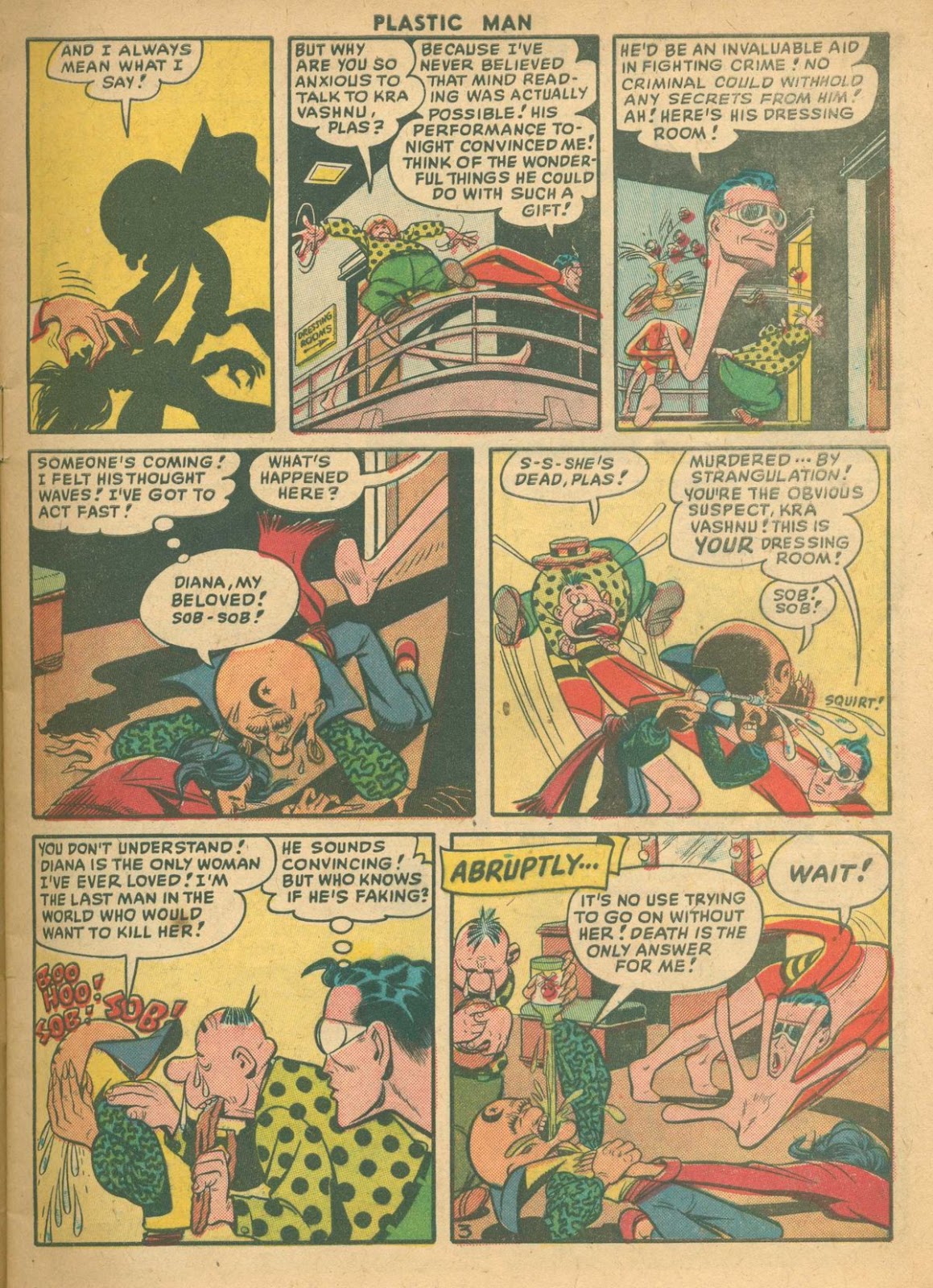 Plastic Man (1943) Issue #21 - Page 5