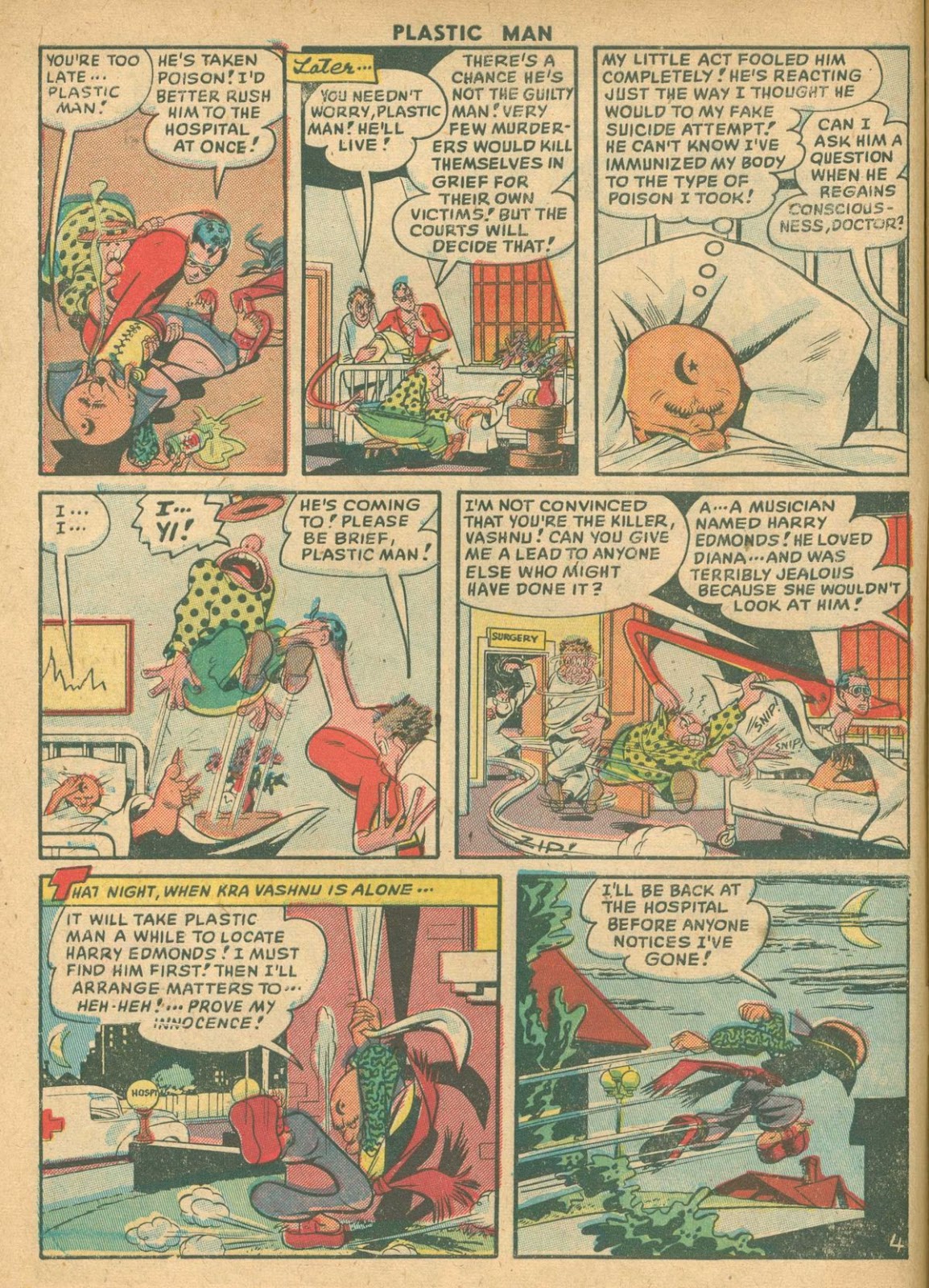 Plastic Man (1943) Issue #21 - Page 6