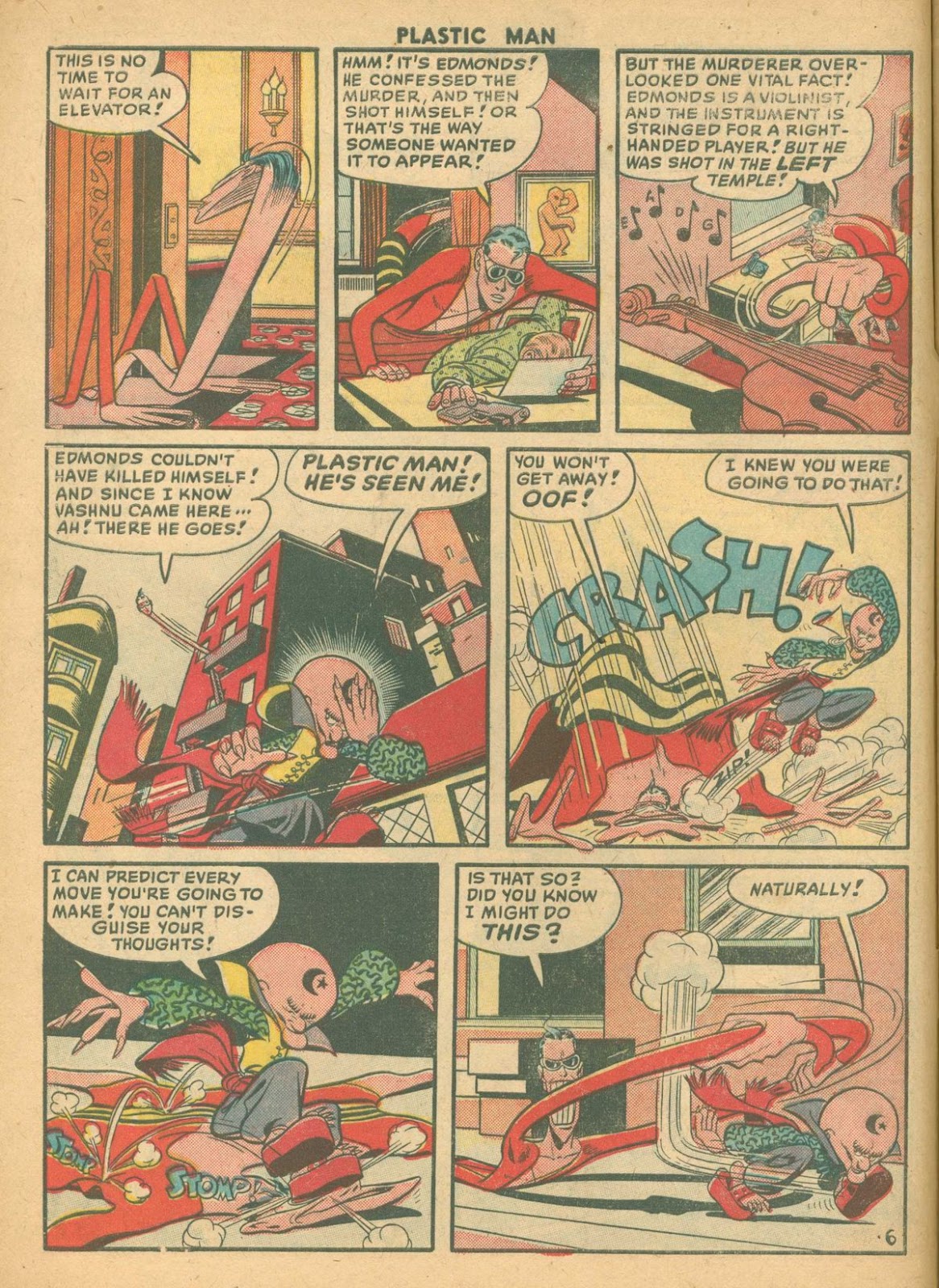 Plastic Man (1943) Issue #21 - Page 8