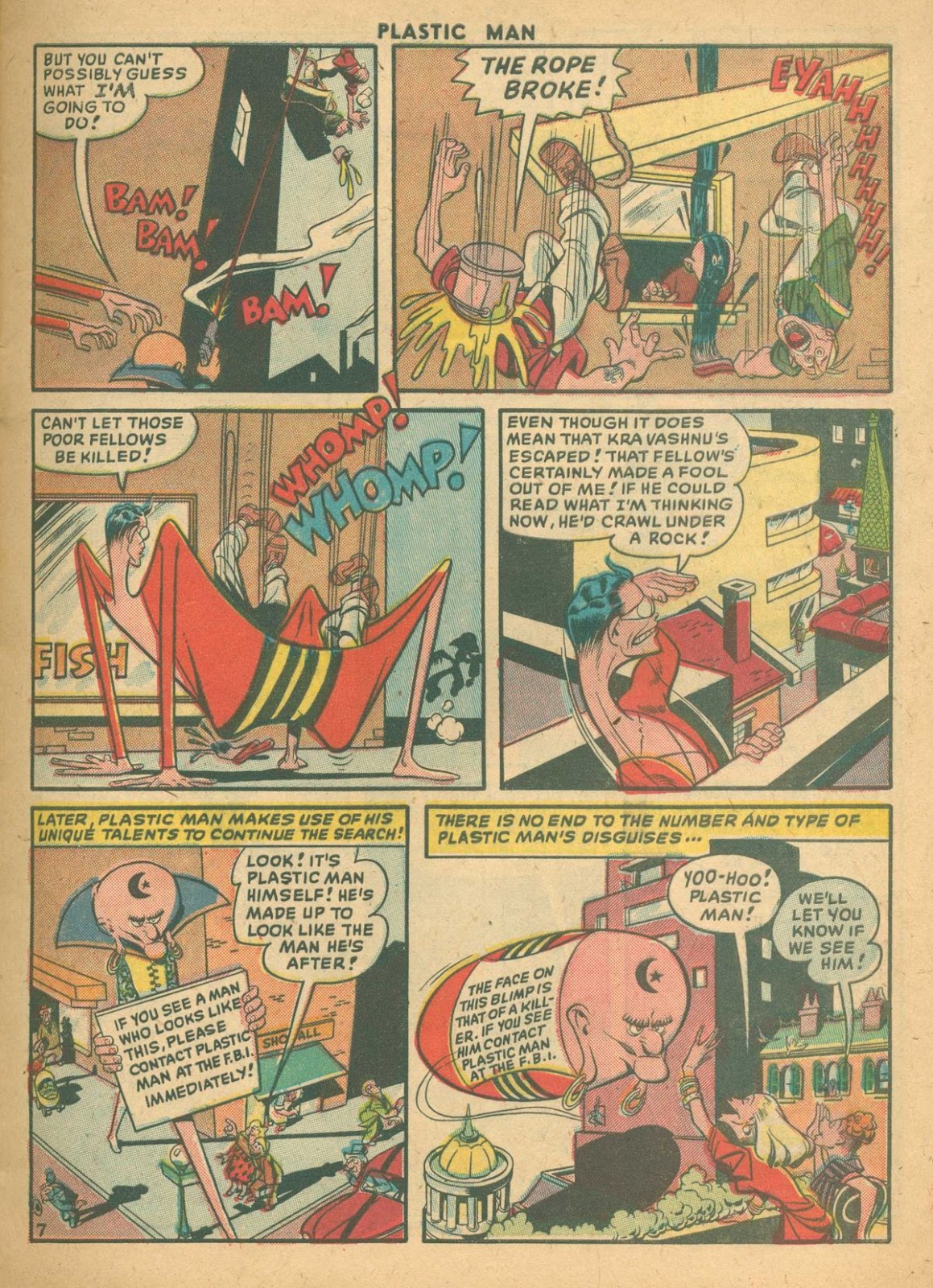 Plastic Man (1943) Issue #21 - Page 9