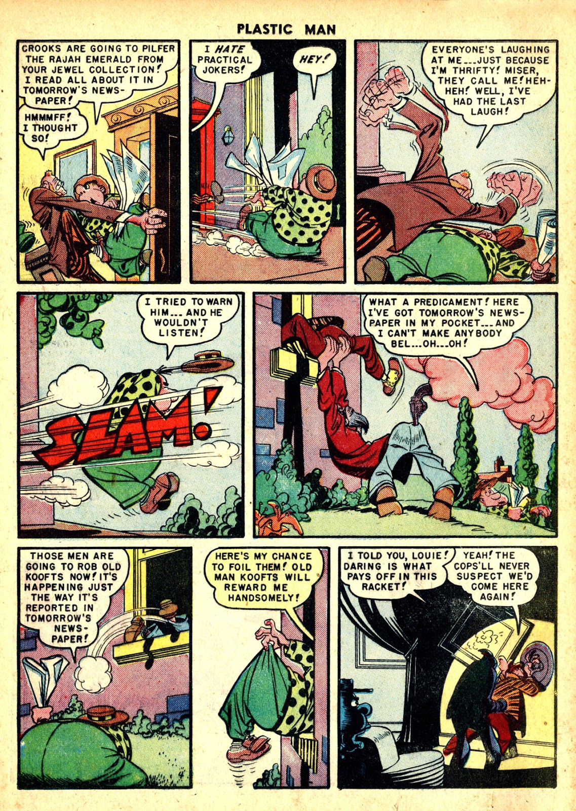 Plastic Man (1943) Issue #23 - Page 16