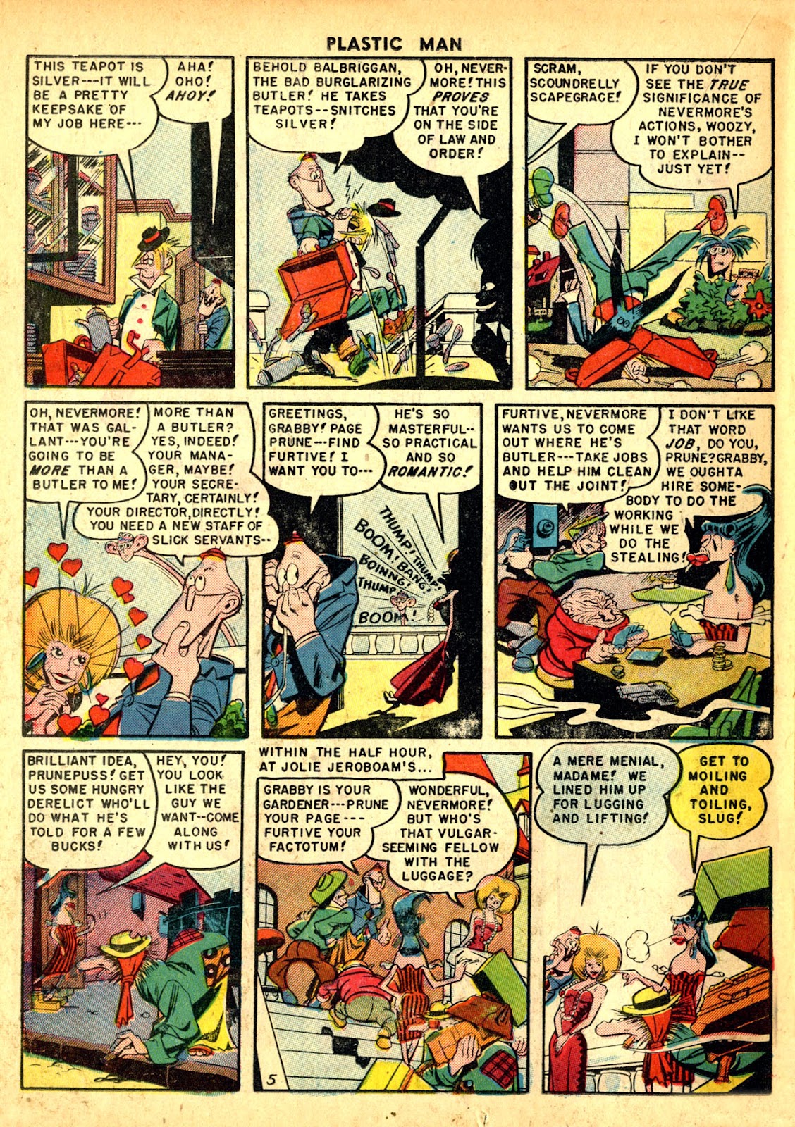 Plastic Man (1943) Issue #23 - Page 22