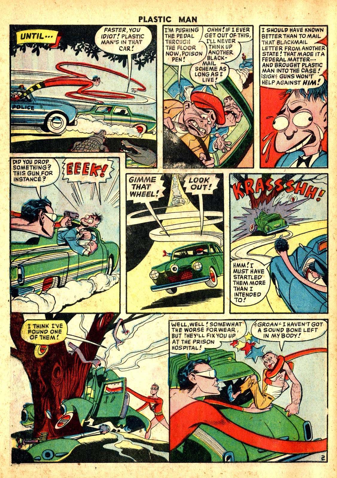 Plastic Man (1943) Issue #23 - Page 4