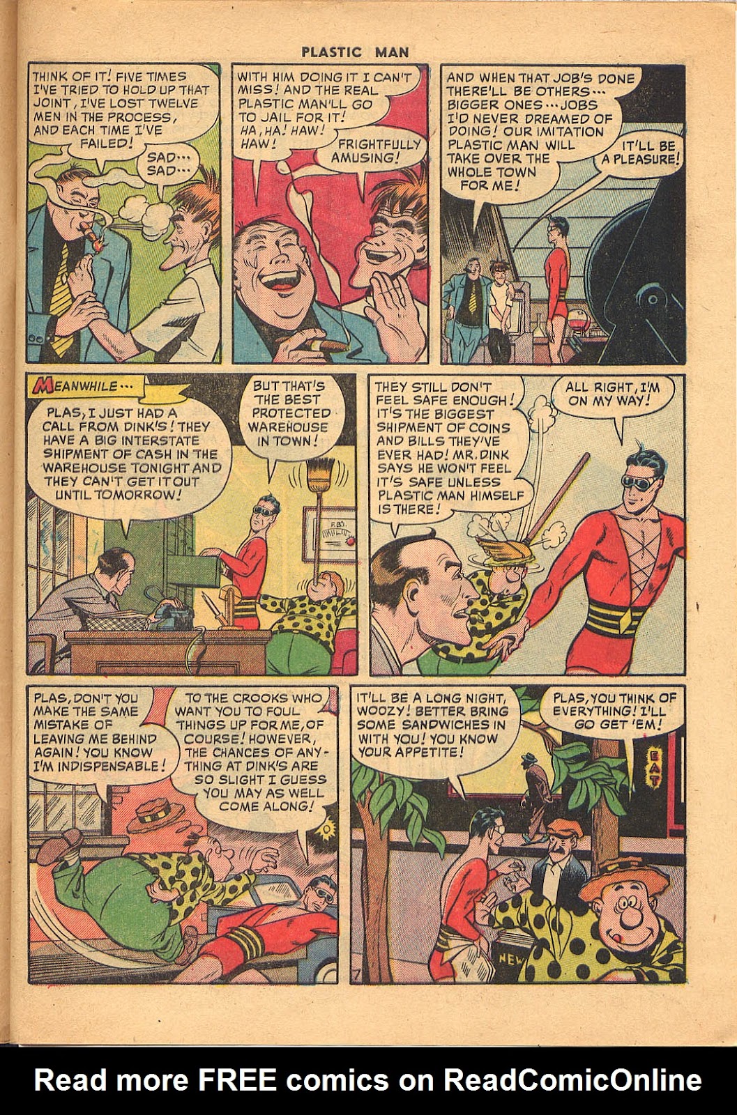Plastic Man (1943) Issue #26 - Page 9