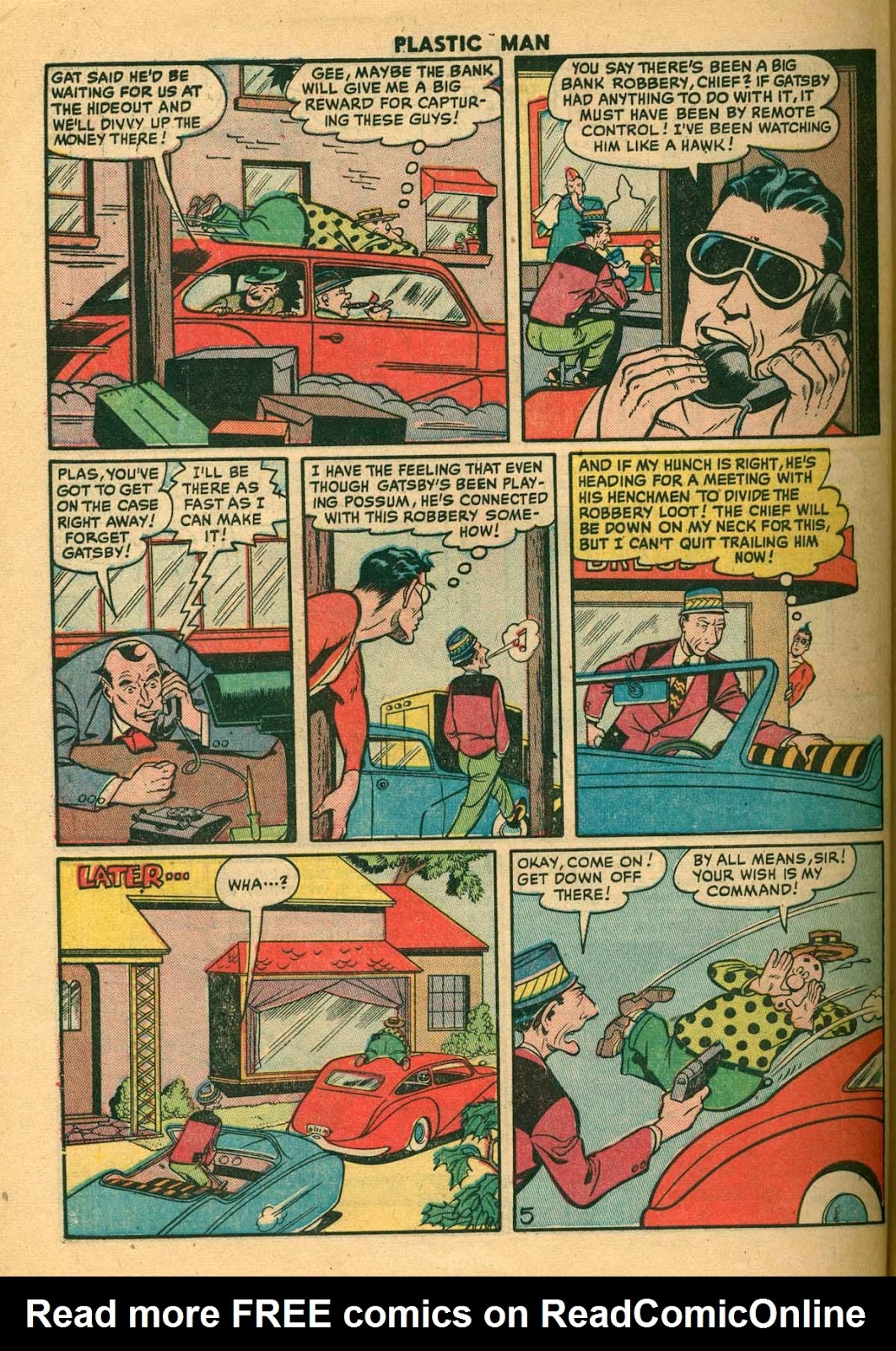 Plastic Man (1943) Issue #27 - Page 46