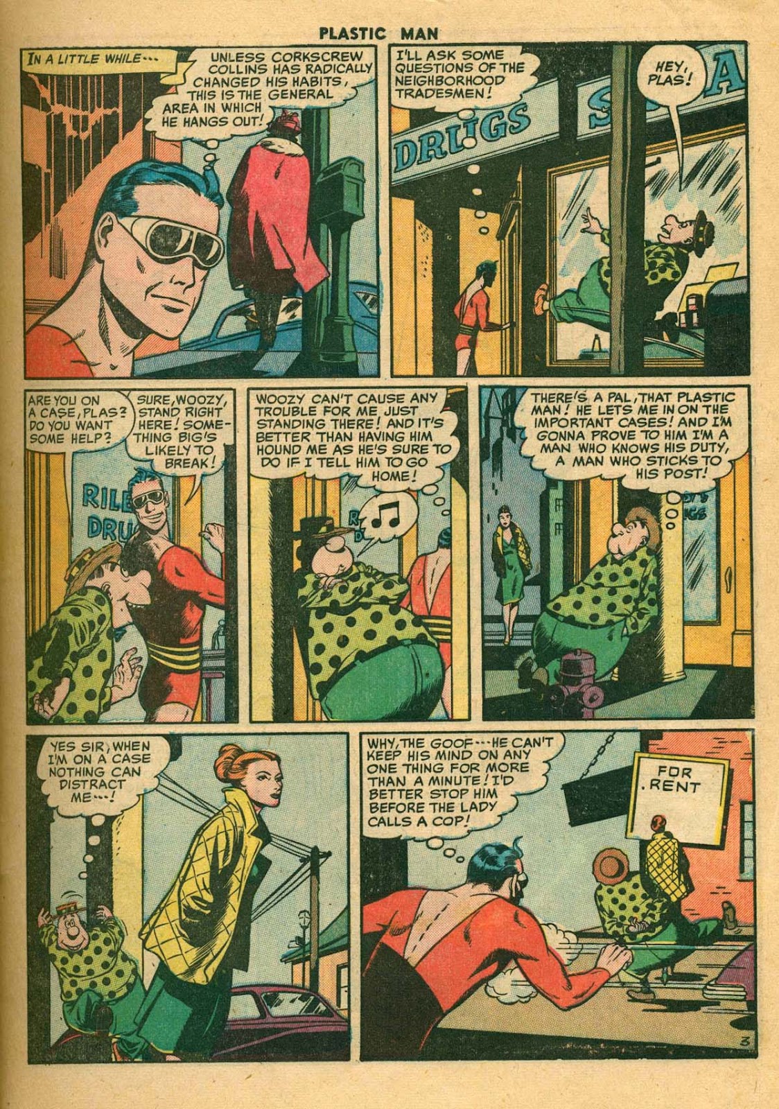 Plastic Man (1943) Issue #27 - Page 5