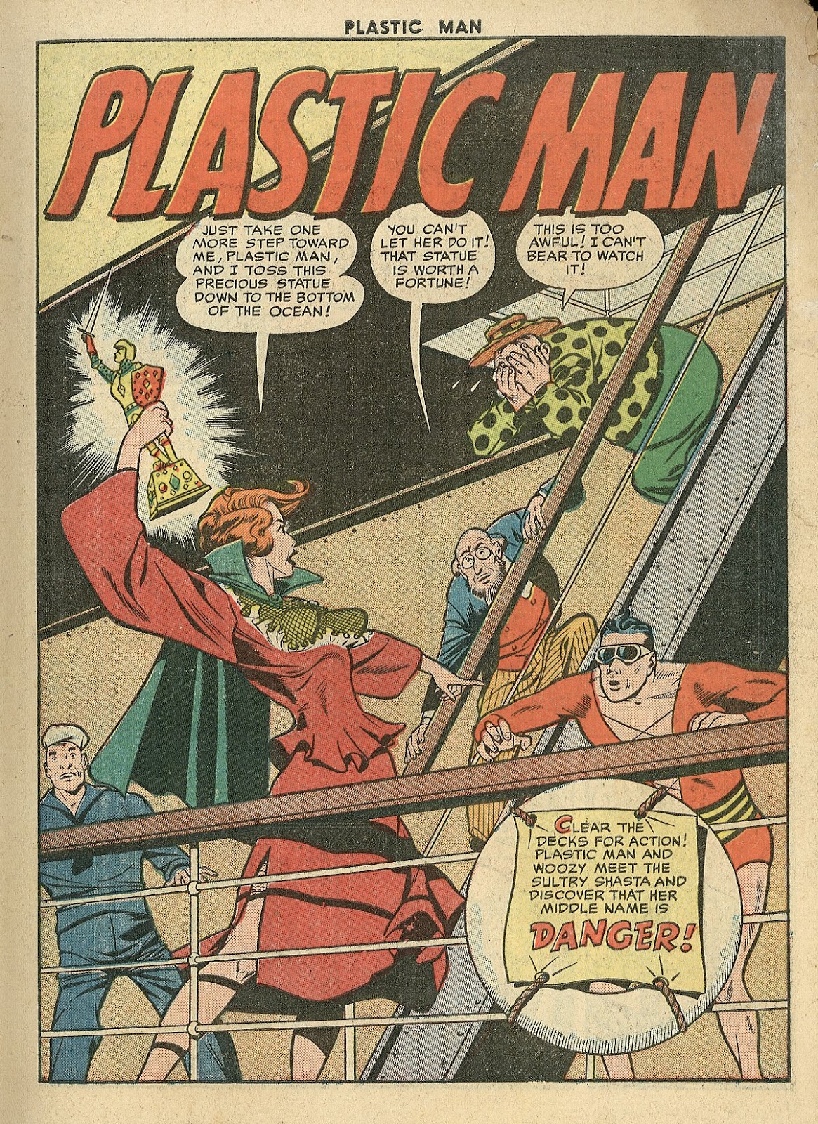 Plastic Man (1943) Issue #28 - Page 3